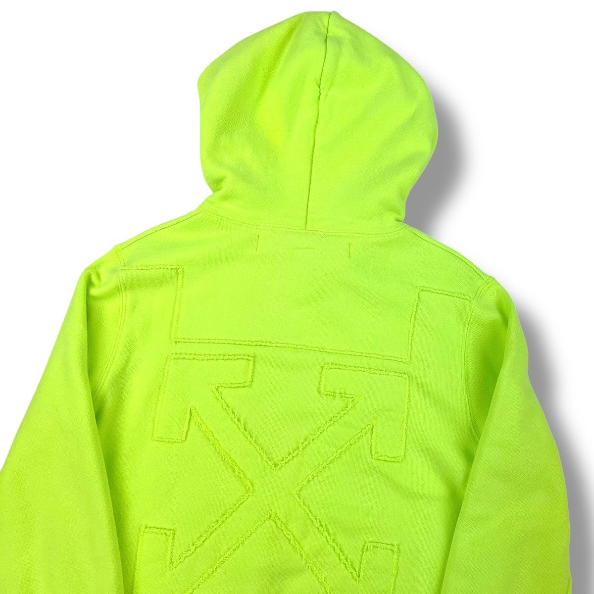 Off-White Off-White Neon Cutout Arrows Hoodie Size US XS / EU 42 / 0 - 1 Thumbnail