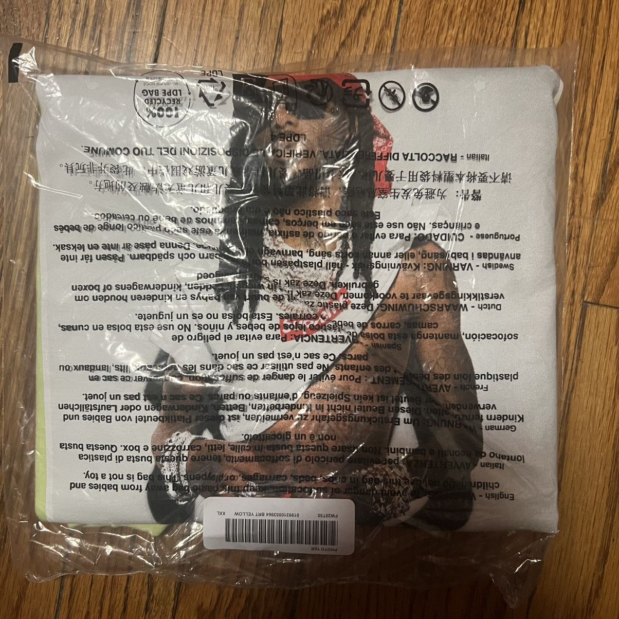 Supreme In Hand Supreme Playboi Carti Photo Tee pale green Size XXL Size US XXL / EU 58 / 5 - 4 Thumbnail