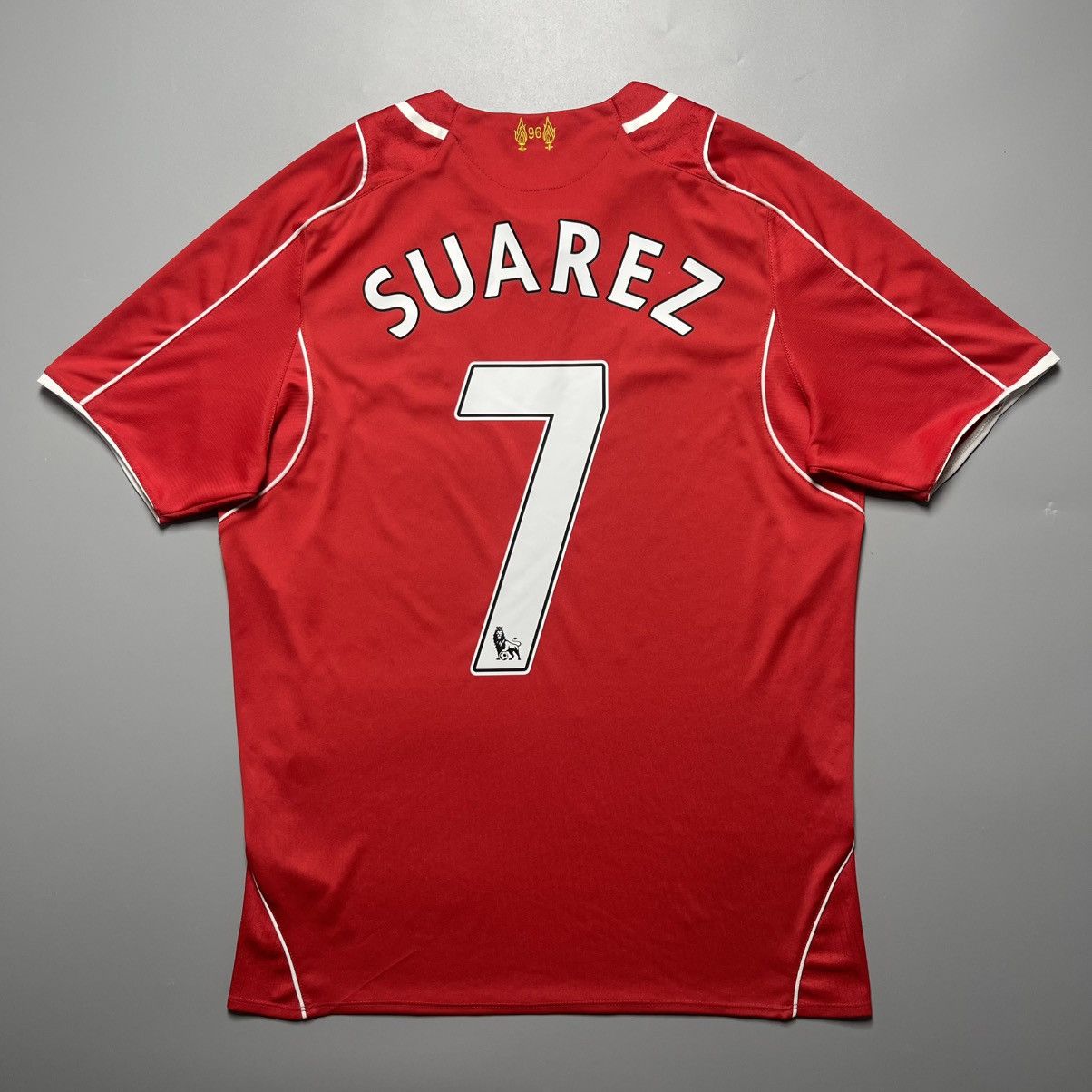 Warrior LIVERPOOL WARRIOR 2014/2015 FOOTBALL HOME JERSEY #7 SUAREZ Size US M / EU 48-50 / 2 - 1 Thumbnail