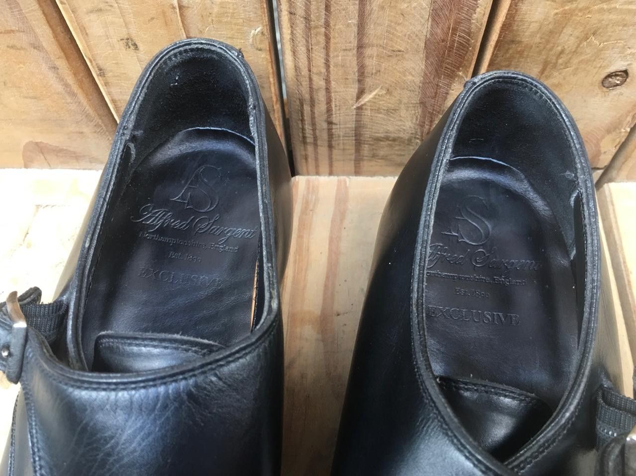 Alfred Sargent Alfred Sargent Ramsey Monk strap leather shoes USA 10 Size US 10 / EU 43 - 5 Thumbnail