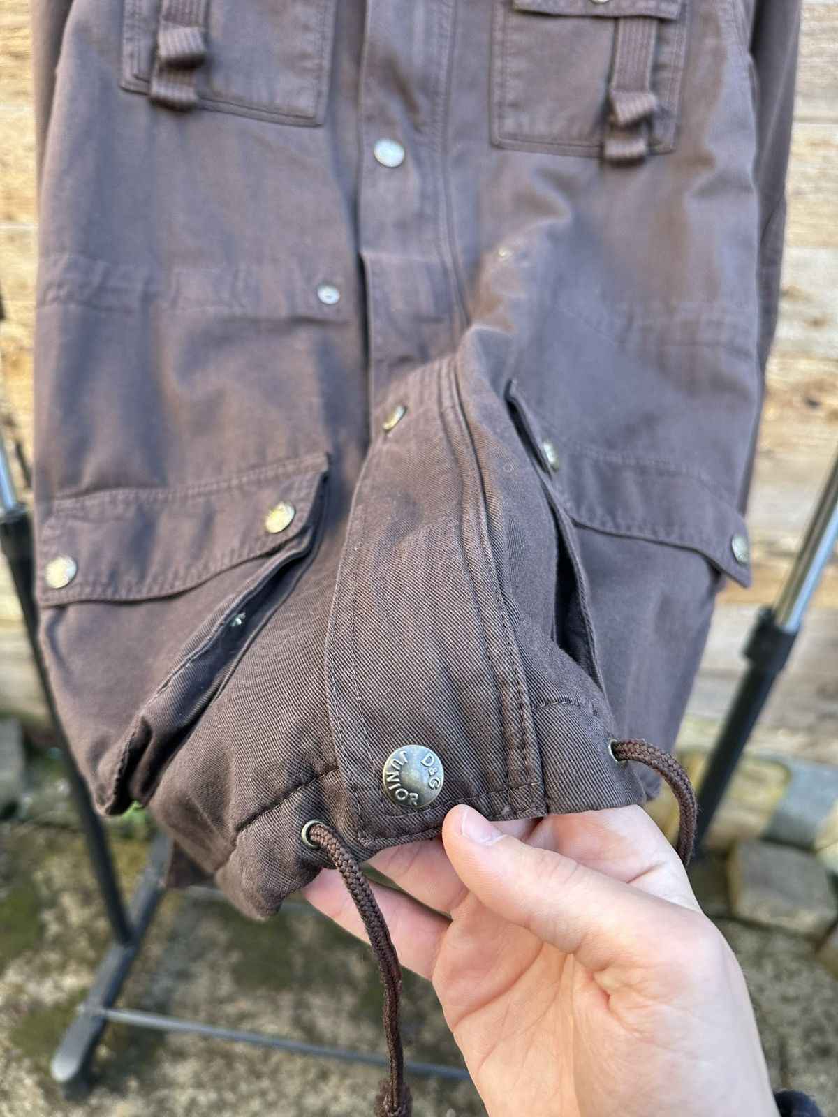 Dolce & Gabbana D&G Rocky Mountain Multipocket Forest Jacket Size US XXS / EU 40 - 4 Thumbnail