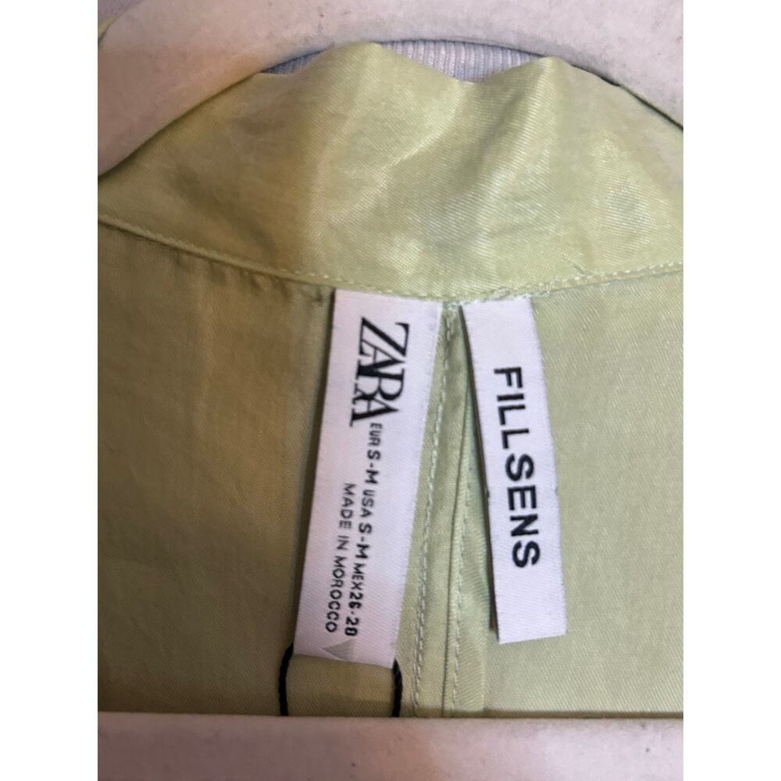 Zara Nwt- Zara 100% Lyocel blazer- S/M Size M / US 6-8 / IT 42-44 - 4 Thumbnail