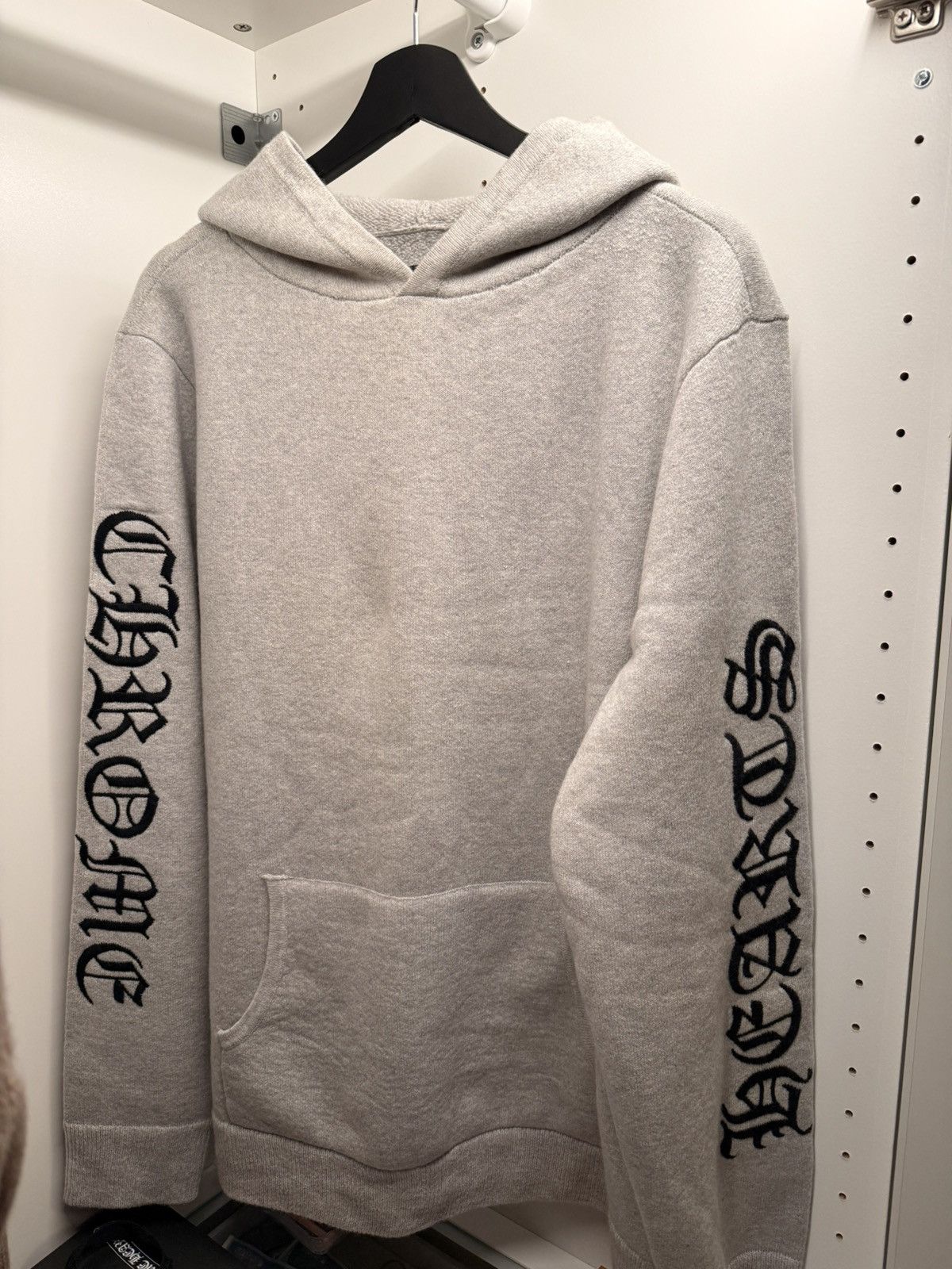 Chrome Hearts Chrome Hearts cashmere embroidered hoodie Size US L / EU 52-54 / 3 - 1 Thumbnail