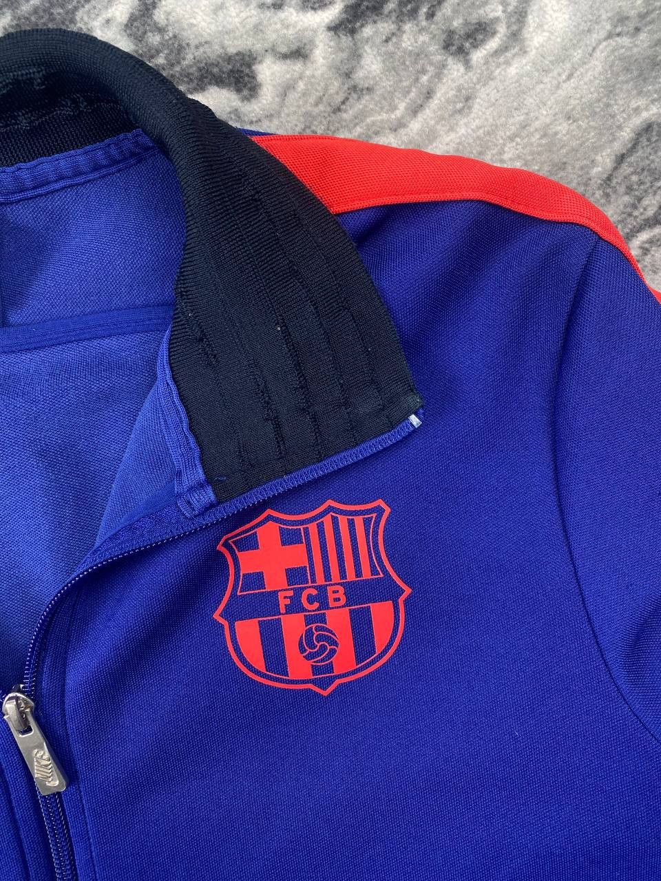 Nike Nike Barcelona 2012 2013 N98 Track Jacket Men Size M Blue Size US M / EU 48-50 / 2 - 4 Thumbnail