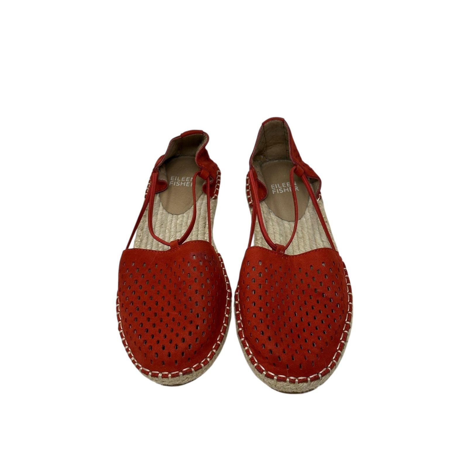 Eileen Fisher Eileen Fisher Lee 2 Red Poppy Espadrille Sandals Size 6 Size US 6 / IT 36 - 11 Thumbnail