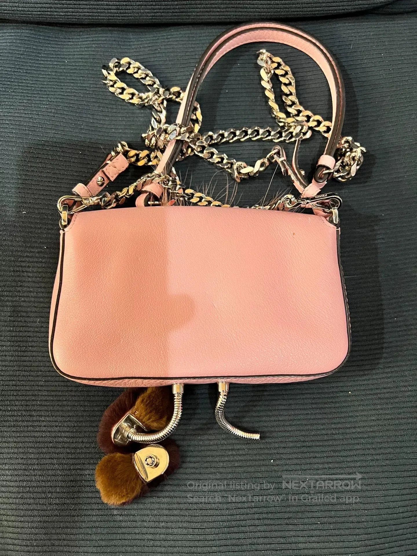 Fendi Fendi Monster Chain Crossbody Bag. Size ONE SIZE - 3 Thumbnail