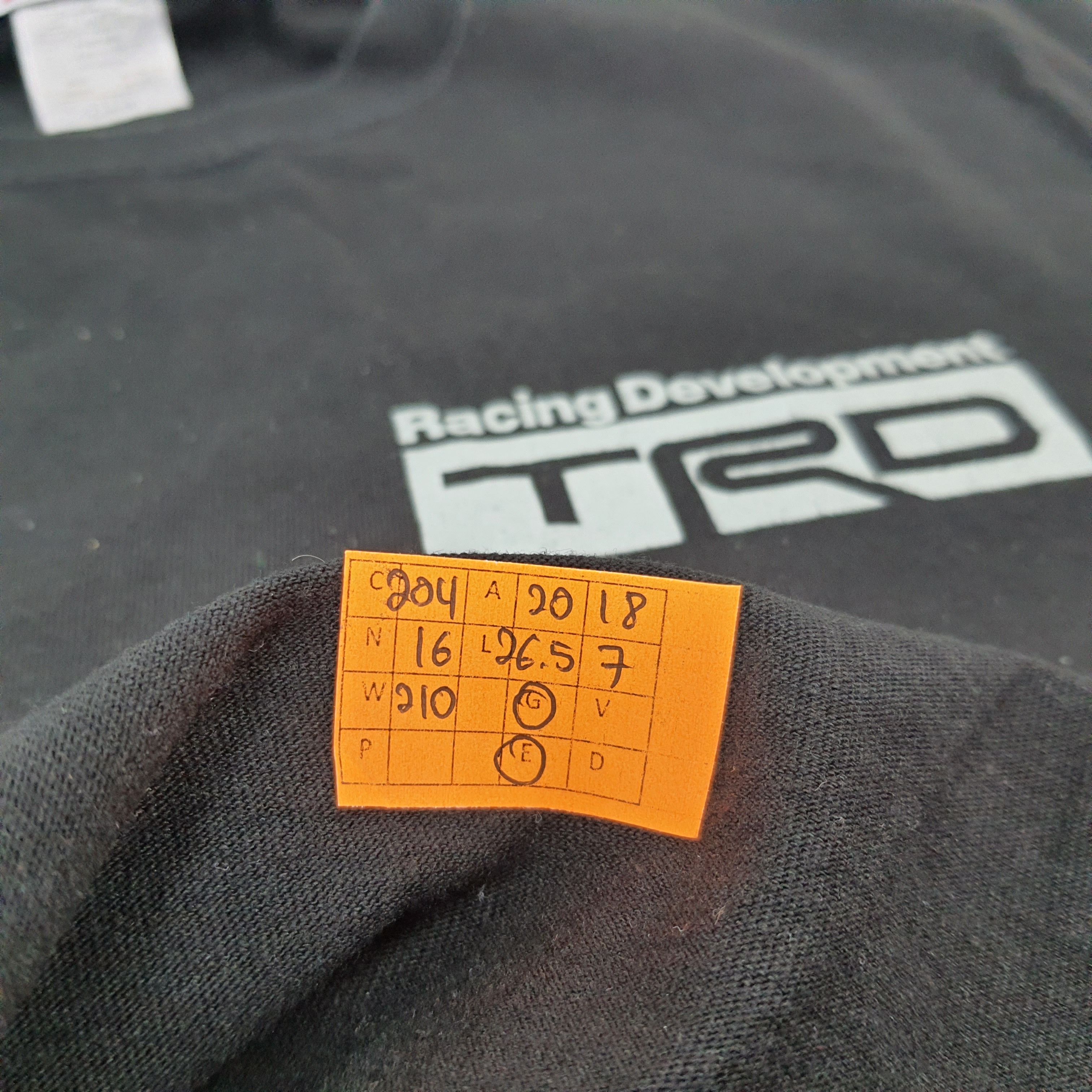 Japanese Brand × Vintage Vintage TRD Toyota Racing Japan Motorsports Tshirt Size US M / EU 48-50 / 2 - 8 Thumbnail