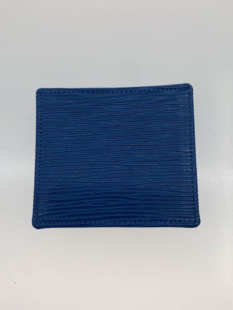 Louis Vuitton Louis Vuitton Epi Porte Monnaie Boite Leather Blue Size ONE SIZE - 2 Thumbnail