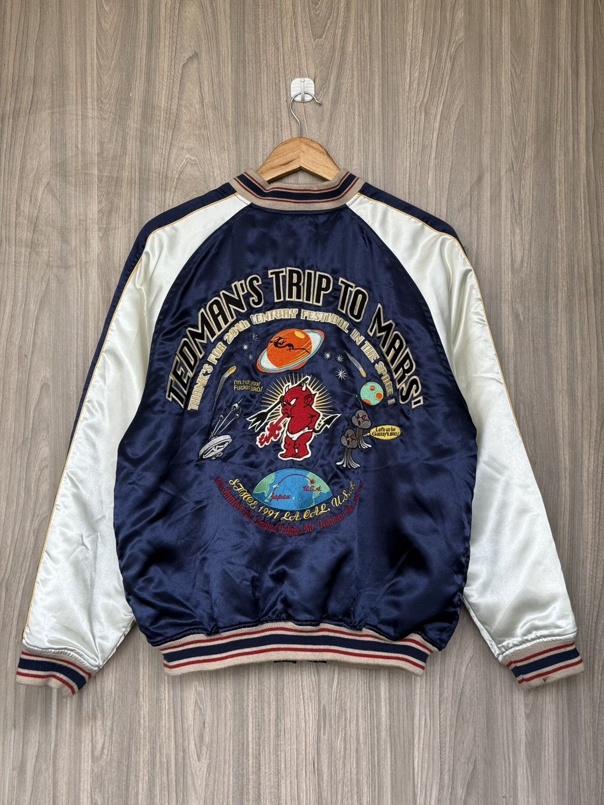 Tedman Vintage Tedman Embroided 10th Anniversary Limited Edition‼️ Size US L / EU 52-54 / 3 - 1 Thumbnail