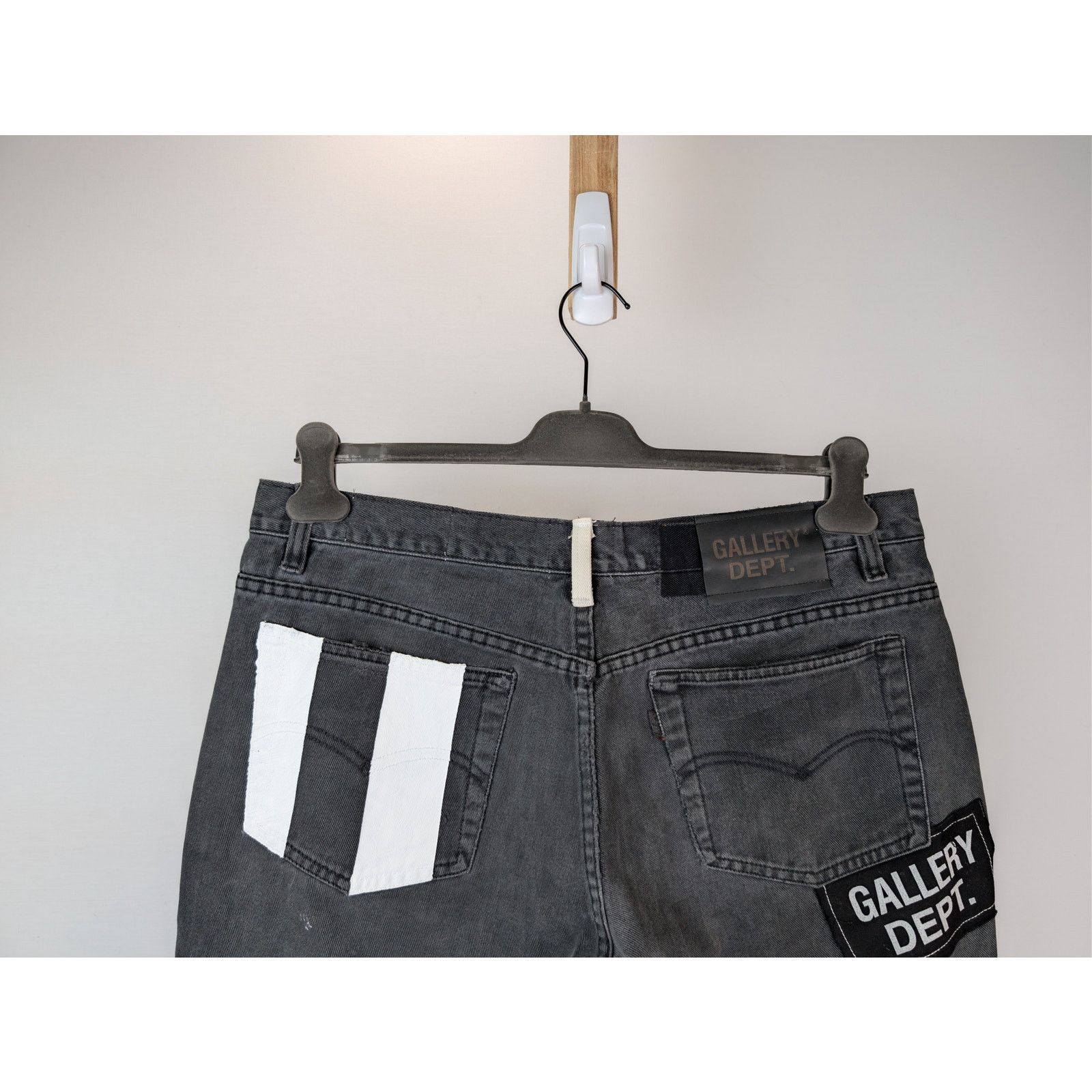 Gallery Dept. o1rshd1 Born To Die Denim Jeans in Black Size US 34 / EU 50 - 13 Thumbnail