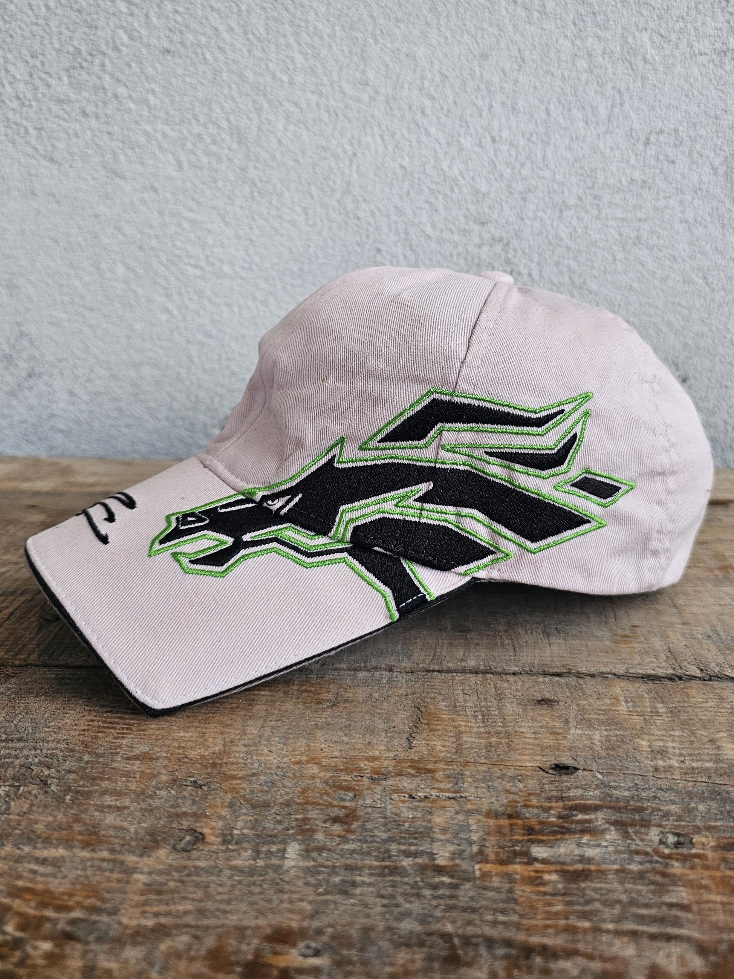 Vintage Kawasaki Fonsi Nieto Racing Hat Size ONE SIZE - 2 Thumbnail