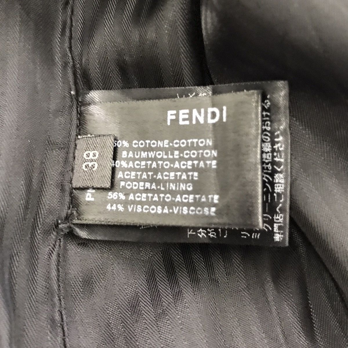 Fendi Fendi monogram jacket Size S / US 4 / IT 40 - 19 Thumbnail