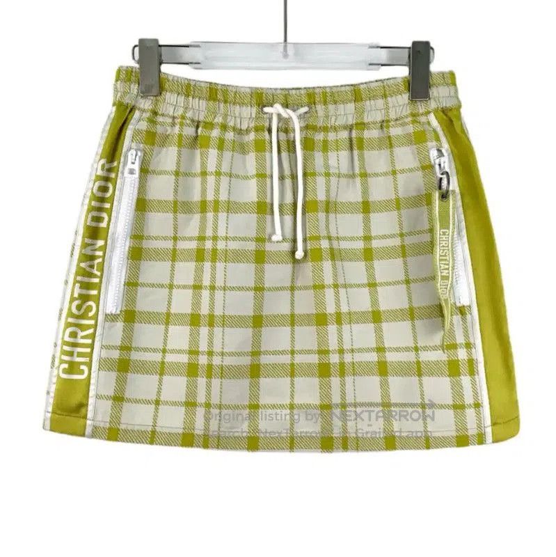 Dior Dior Colorblock Women's Mini Skirt . Size 22" - 1 Thumbnail