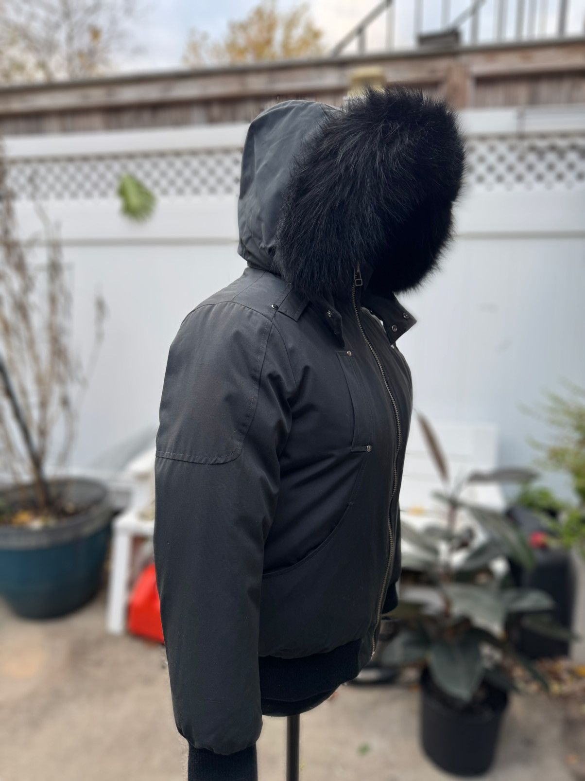 Moose Knuckles Moose Knuckles shearling Bomber Granite/Black L — Like New Size US XS / EU 42 / 0 - 18 Thumbnail