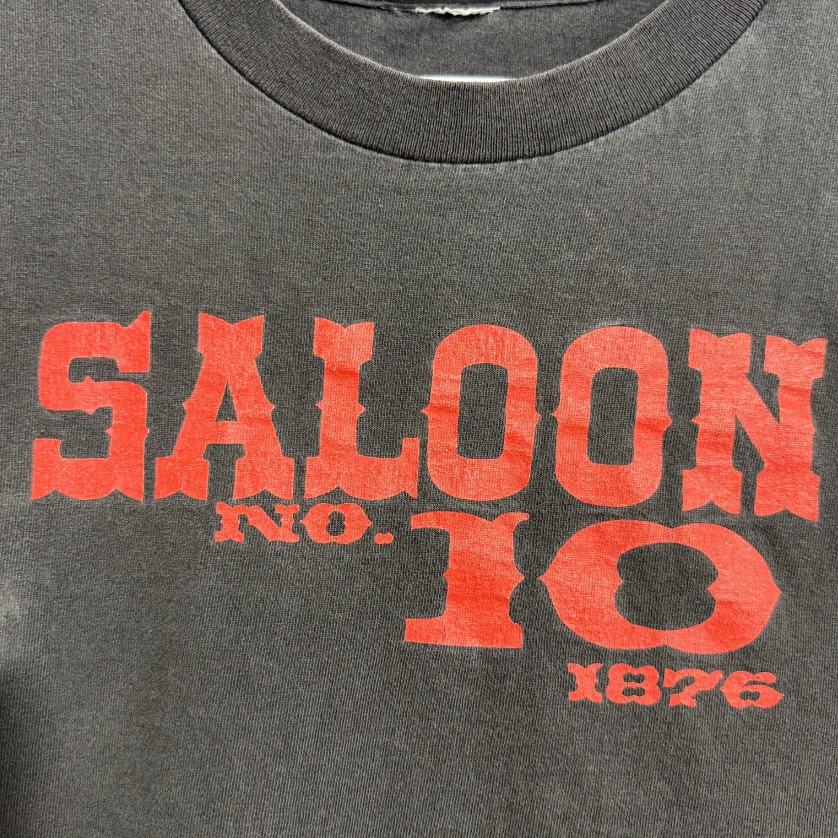 Deadwood VINTAGE Saloon 10 Deadwood Shirt Biker Motorcycle Black Cards Revolver Dakota S Shirt Men S Black Western Vintage Size US S / EU 44-46 / 1 - 7 Thumbnail
