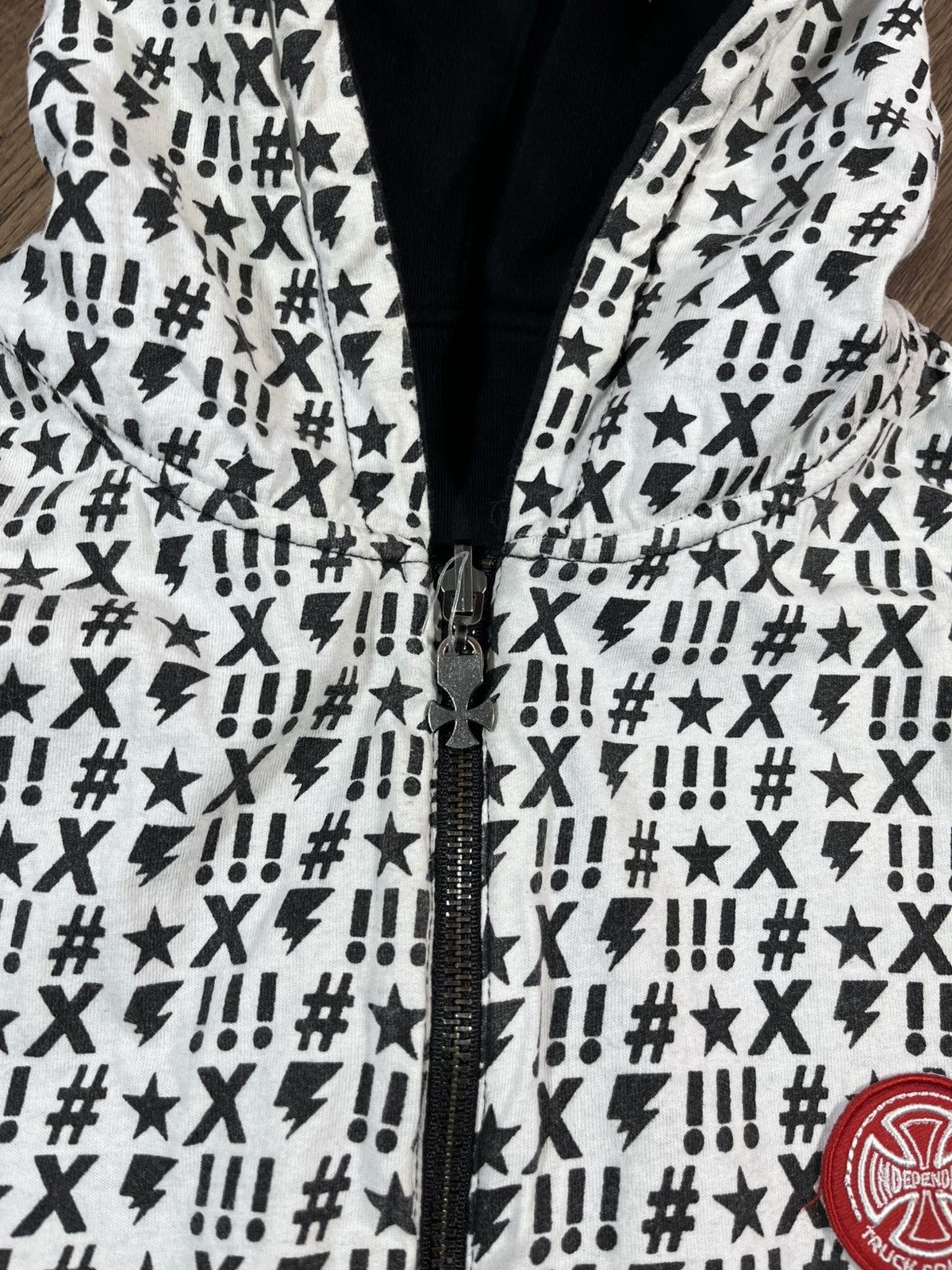 Independent Truck Co. Y2K Reversible Zip-Up Hoodie Independent Logo Graphic Print Size US S / EU 44-46 / 1 - 16 Thumbnail