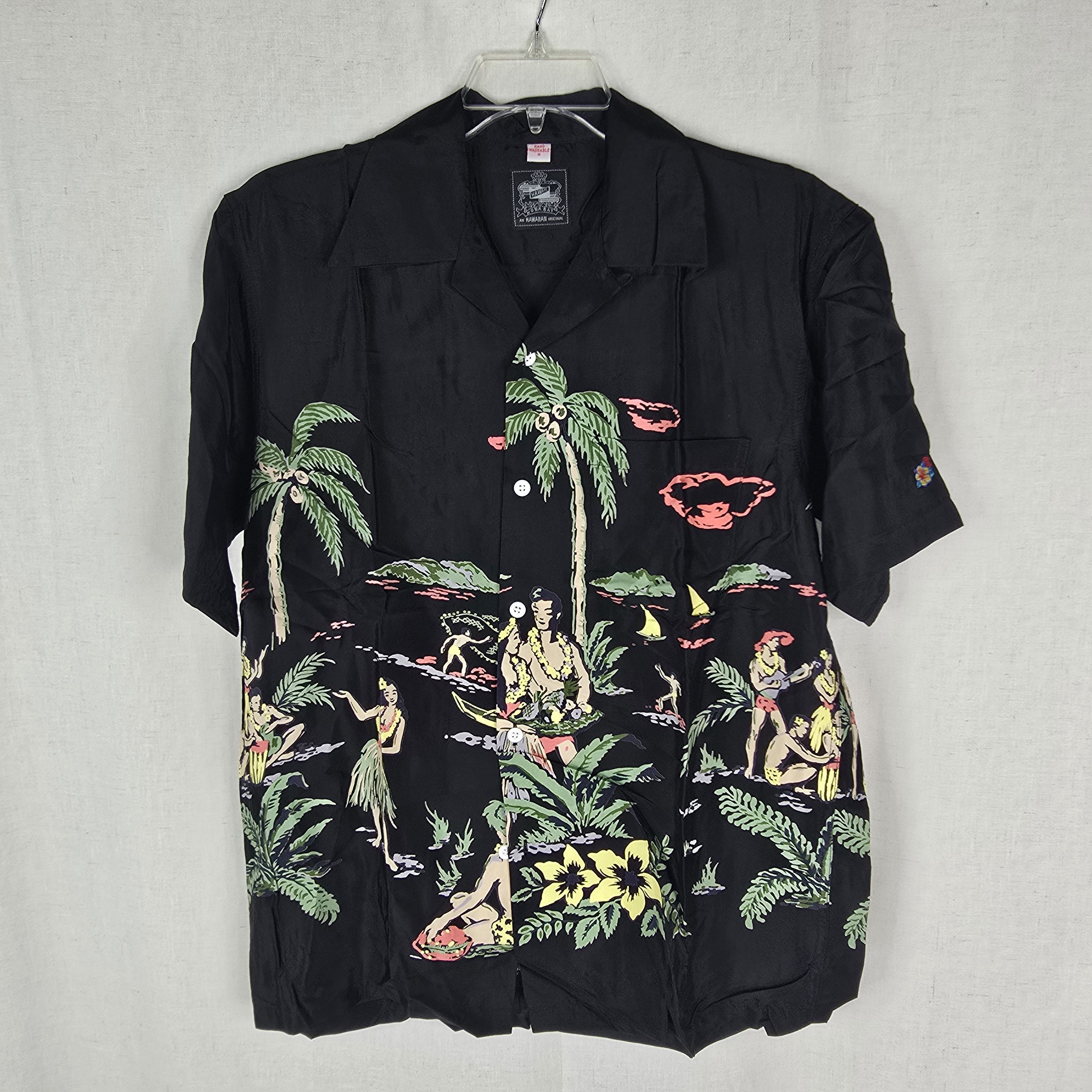CLOT Kona Bay Hawaii Clot Mens Medium Aloha Button Shirt Hawaiian Size US M / EU 48-50 / 2 - 1 Thumbnail