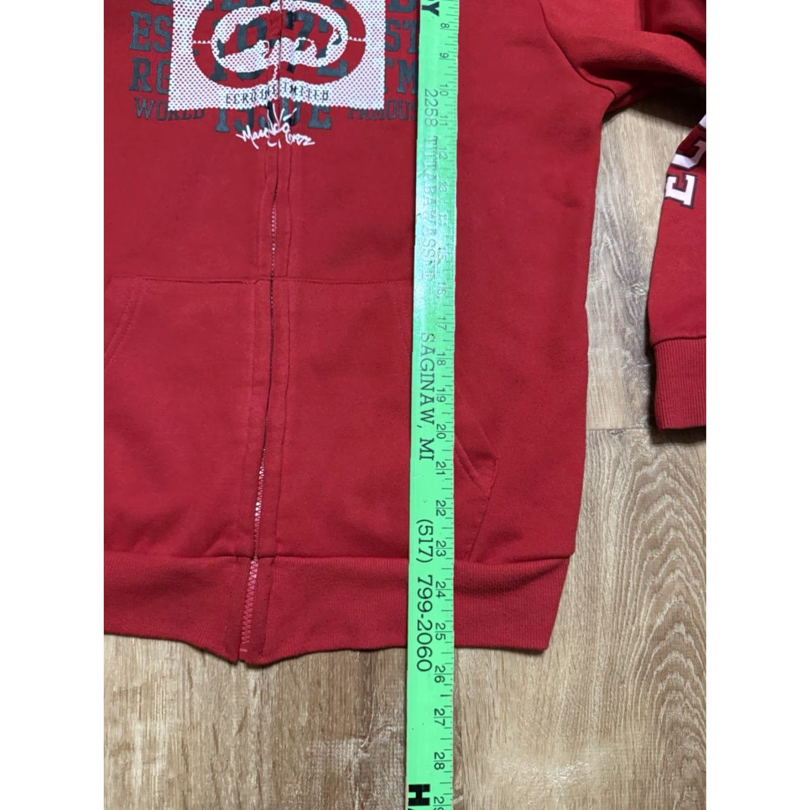 Ecko Unltd. VINTAGE Ecko Unltd Zip Hoodie Mens Small Red Spell Out Skater Hip Hop Grunge Hoodie Mens Red Zip Hoodie Mens Size US S / EU 44-46 / 1 - 7 Thumbnail