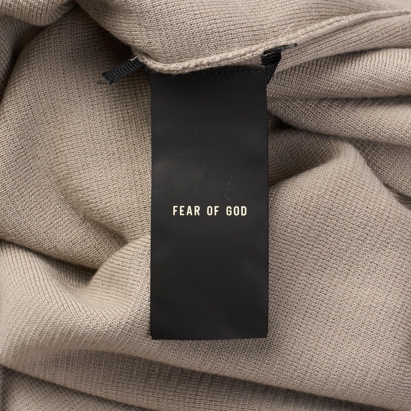 Fear of God FEAR OF GOD Beige Light Weight Wool Knit Turtleneck Sweater Size US L / EU 52-54 / 3 - 7 Thumbnail