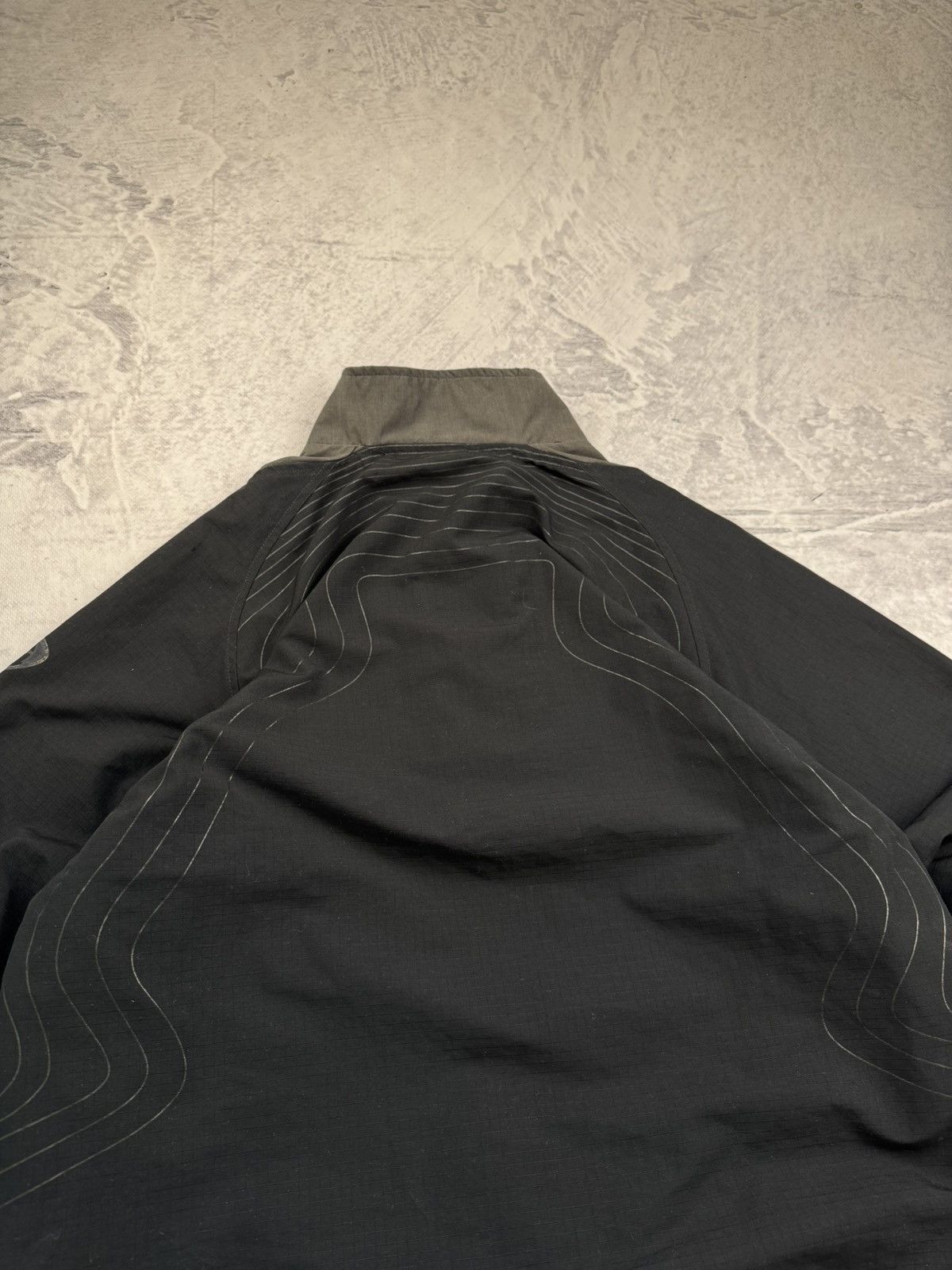Nike × Vintage NIKE 1/3 ZIP NYLON VINTAGE LOGO OVERSIZE BOXY SWEATSHIRT Size US M / EU 48-50 / 2 - 9 Thumbnail