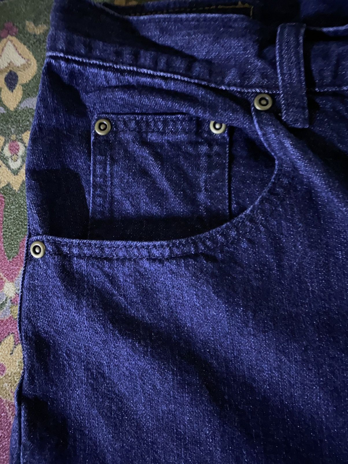 Ecko Unltd. Vintage Japanese Brand Antiqua Super Baggy Jnco Style Denim Size US 32 / EU 48 - 6 Thumbnail
