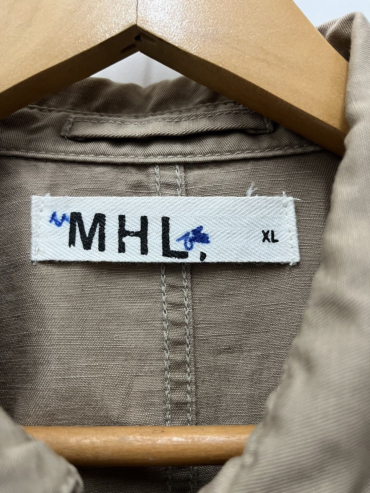 Margaret Howell MHL Margaret Howell Chore Jacket Linen Size US XL / EU 56 / 4 - 8 Thumbnail
