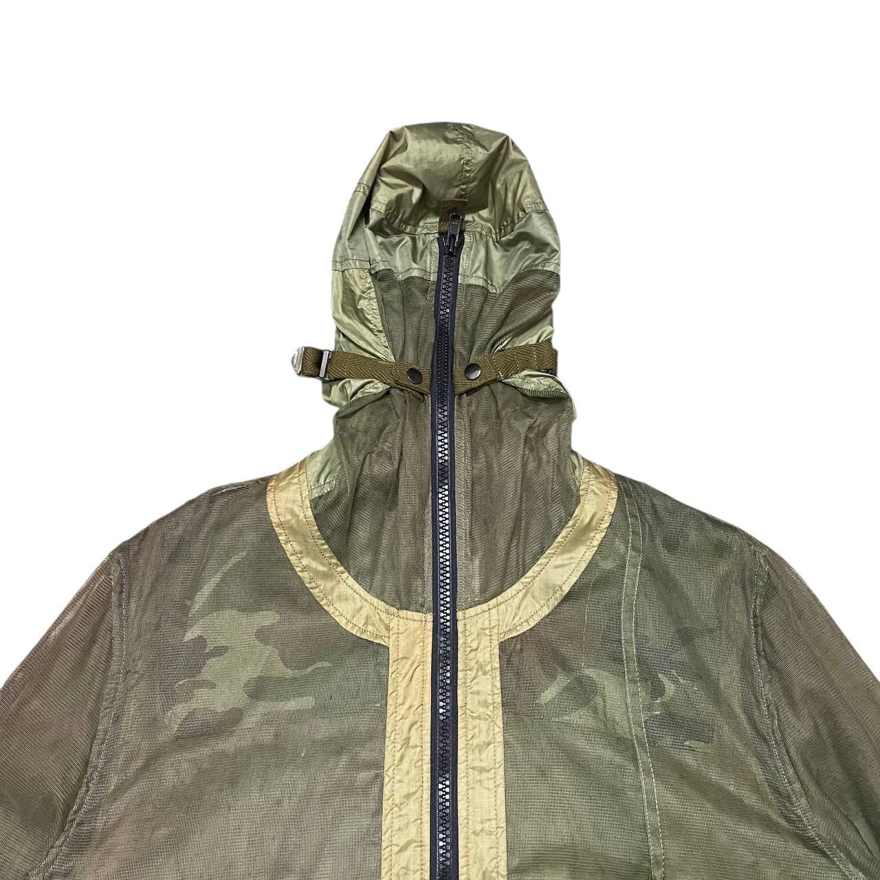 Japanese Brand Vintage 90’s Jipijapa Camo Mesh Jacket Mosquito Full Zipper Size US M / EU 48-50 / 2 - 2 Thumbnail