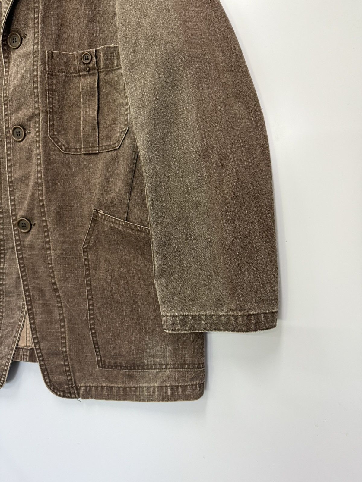 Japanese Brand 🔥 JOURNAL STANDARD JAPAN DENIM CHORE JACKET - M Size US M / EU 48-50 / 2 - 2 Thumbnail