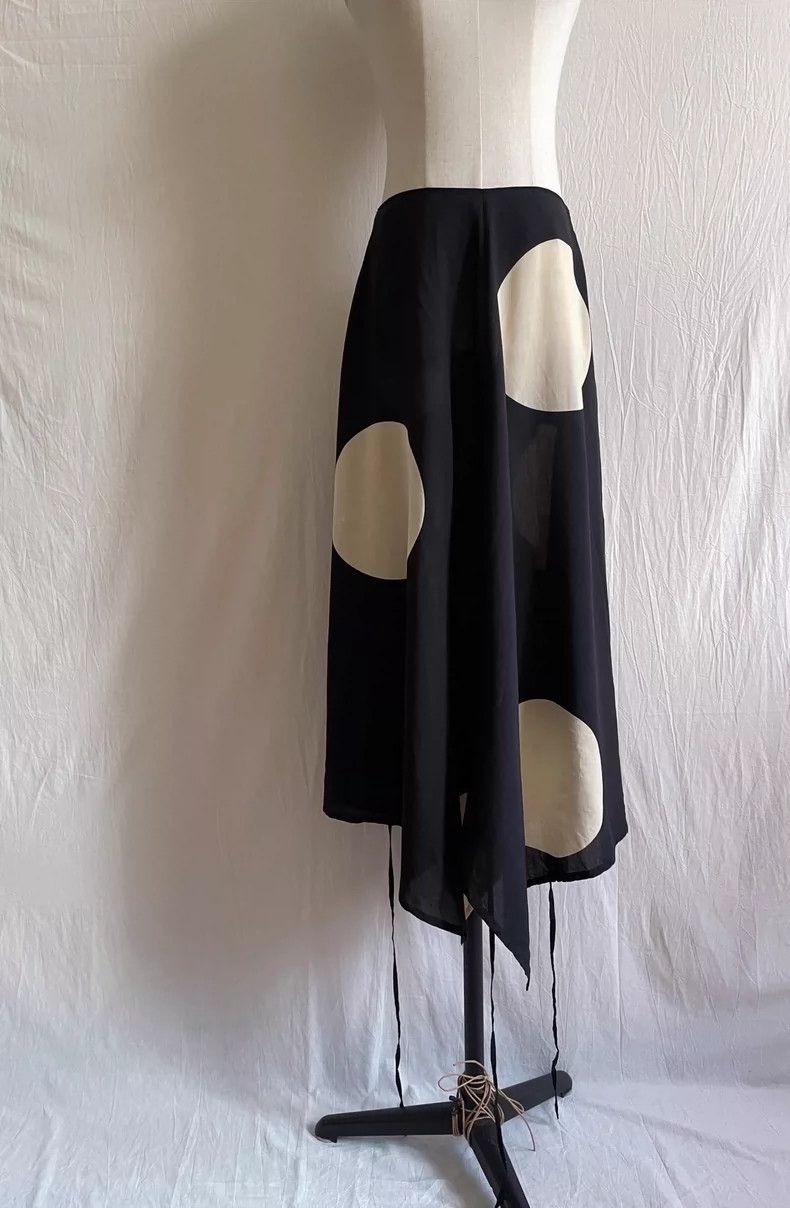 Yohji Yamamoto Yohji Yamamoto size 1 Half skirt Size 24" / US 00 / IT 34 - 2 Thumbnail