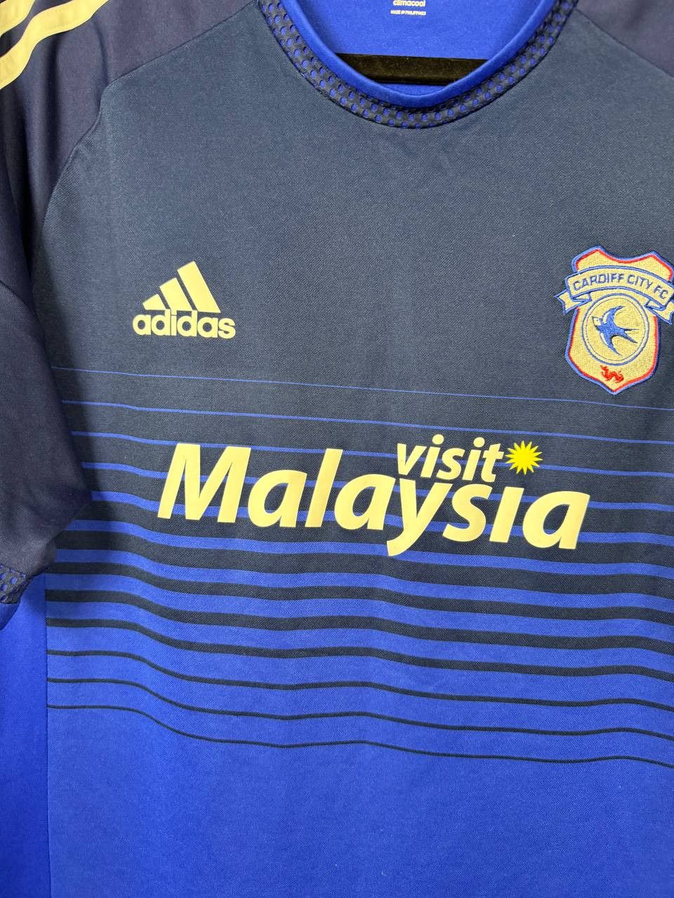 Adidas Vintage Cardiff City 2015/16 Adidas Soccer Jersey XL Size Size US XL / EU 56 / 4 - 6 Thumbnail