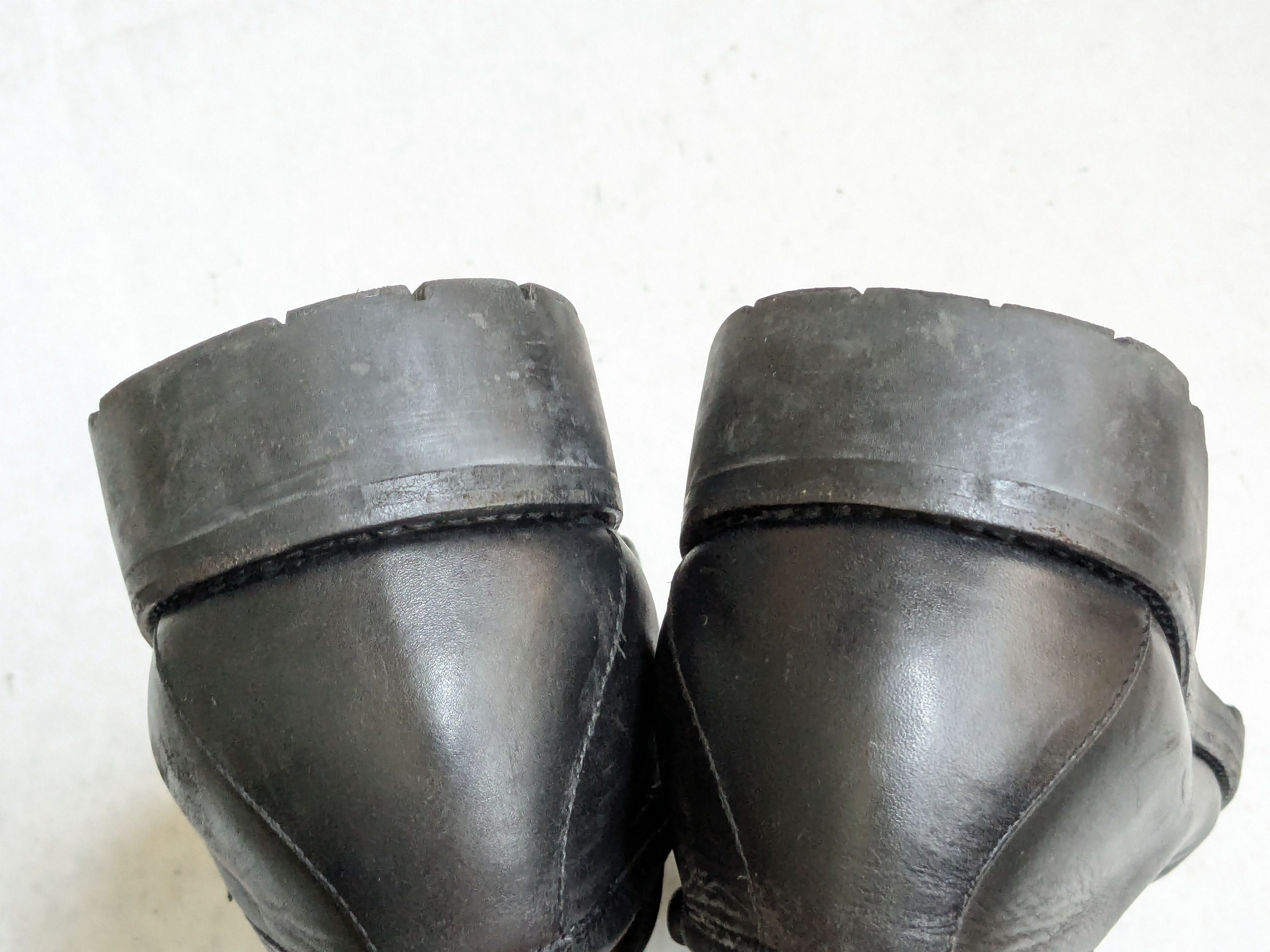 Gucci Gucci Horsebit Loafers Black Leather 12.5 Rubber Size US 12.5 / EU 45-46 - 12 Thumbnail