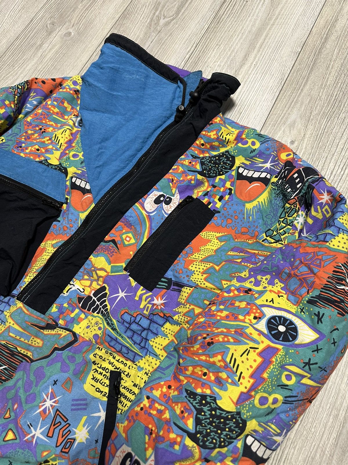 Japanese Brand Vintage 90s Ninety Eight Snowboarding Ski Y2K Jacket Size US M / EU 48-50 / 2 - 4 Thumbnail