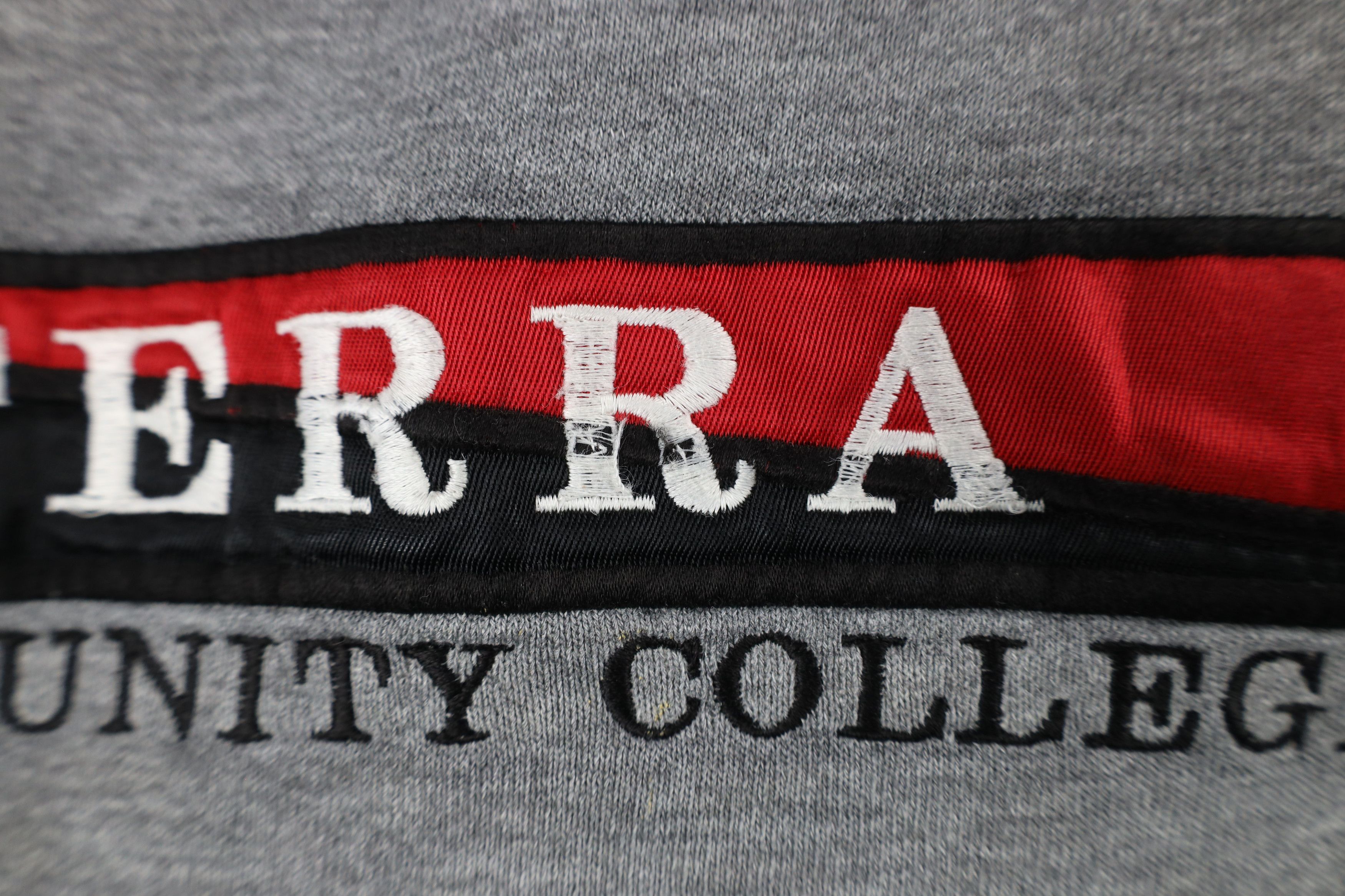 Vintage Vintage 90s Spell Out Terra Community College Sweatshirt USA Size US L / EU 52-54 / 3 - 5 Thumbnail