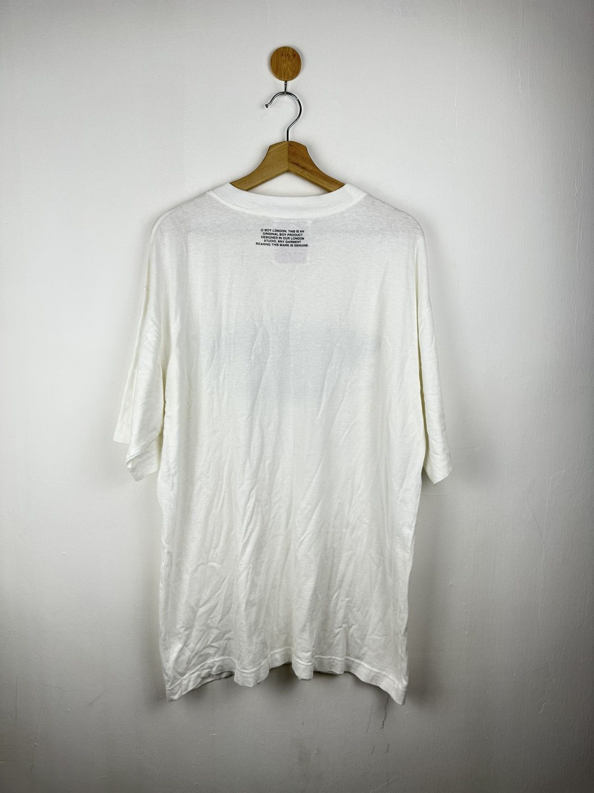 Boy London × Seditionaries × Vintage Vintage 90s Boy London The British Legend Tee Size US XL / EU 56 / 4 - 2 Thumbnail