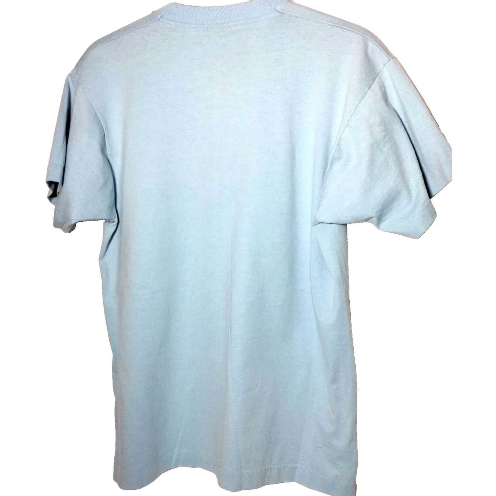 Vintage VINTAGE Screen Stars Best Cedar Rapids Iowa Shirt L Blue Single Stitch USA City Mens Shirt Size US L / EU 52-54 / 3 - 3 Thumbnail