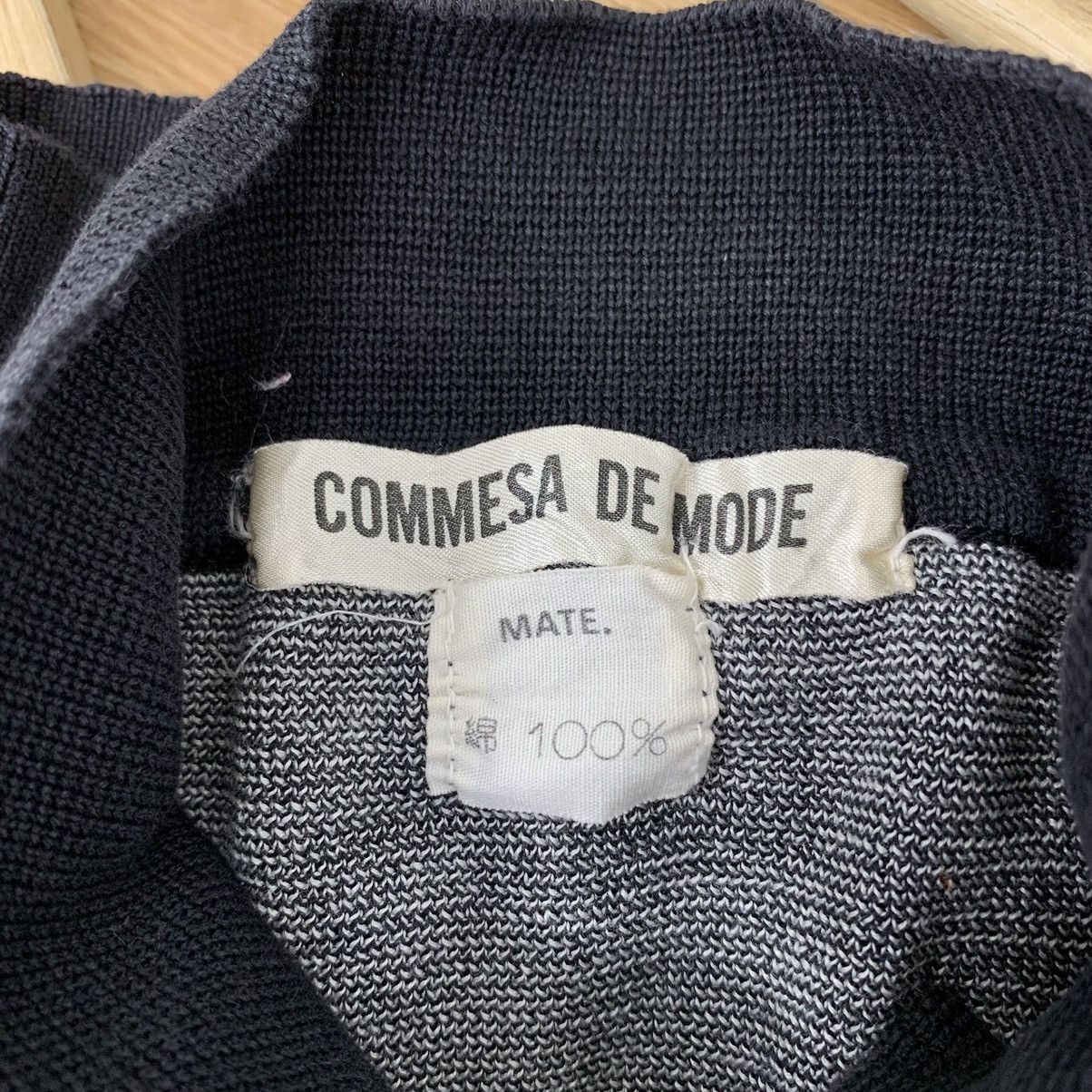 Japanese Brand COMMESA DE MODE Japanese Brand Embroidered Logo Black Fit Size US XS / EU 42 / 0 - 4 Thumbnail