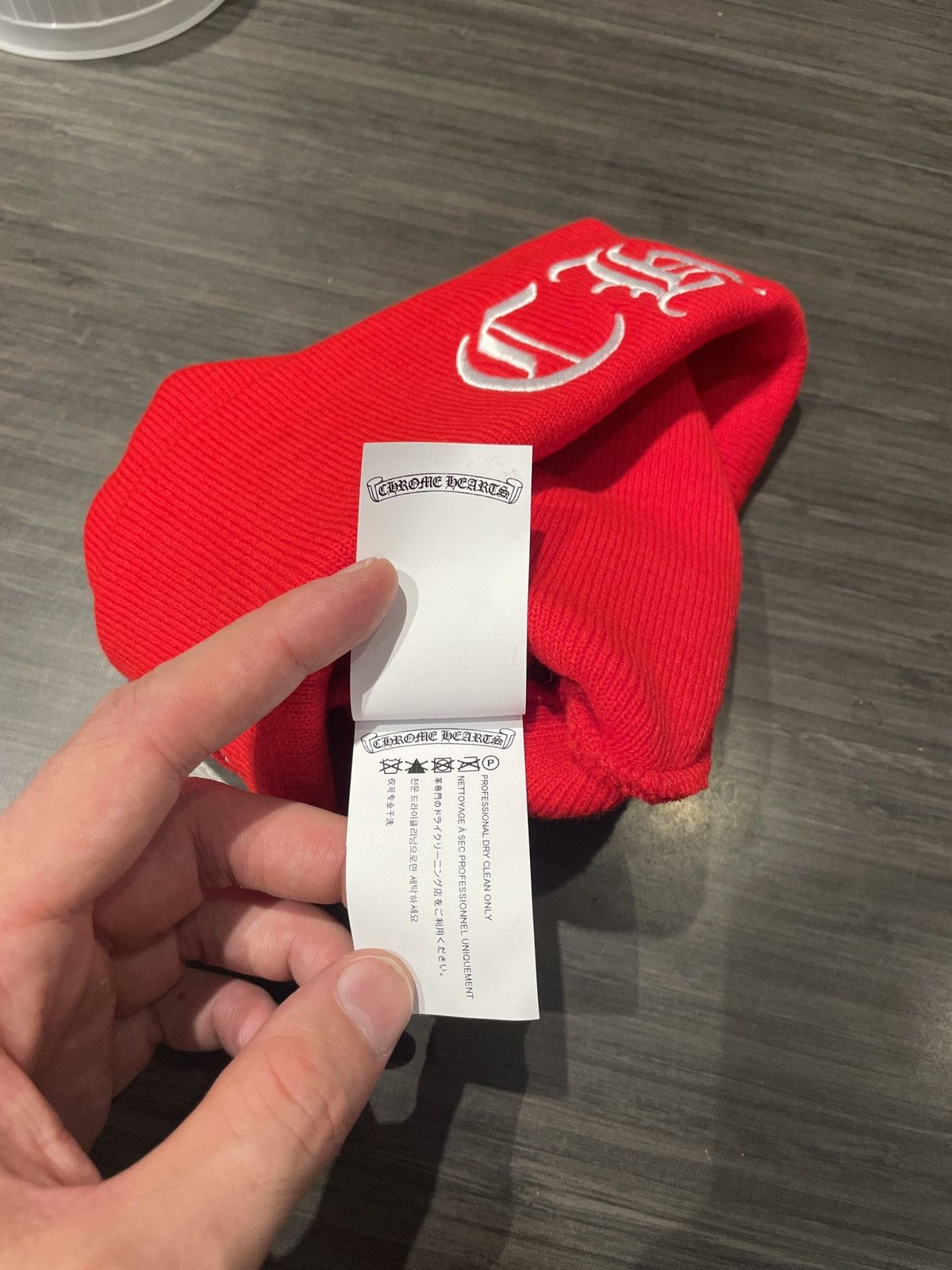 Chrome Hearts Chrome Hearts Online Exclusive Watch Cap Beanie Size ONE SIZE - 4 Thumbnail