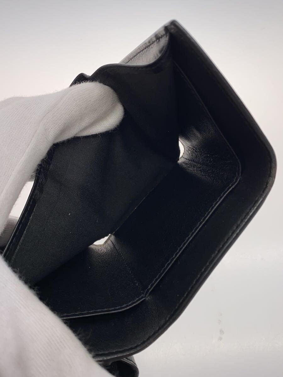 Dior Dior Leather Tri-Fold Wallet Black Size ONE SIZE - 6 Thumbnail