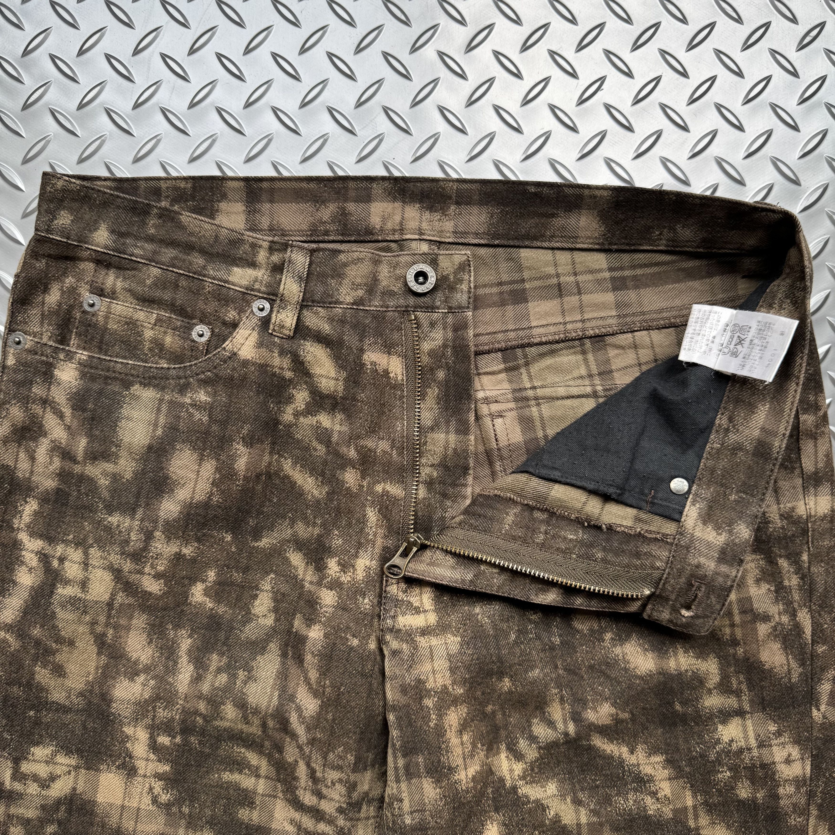 If Six Was Nine 291295=HOMME Archive Pattern Pants Size US 32 / EU 48 - 5 Thumbnail