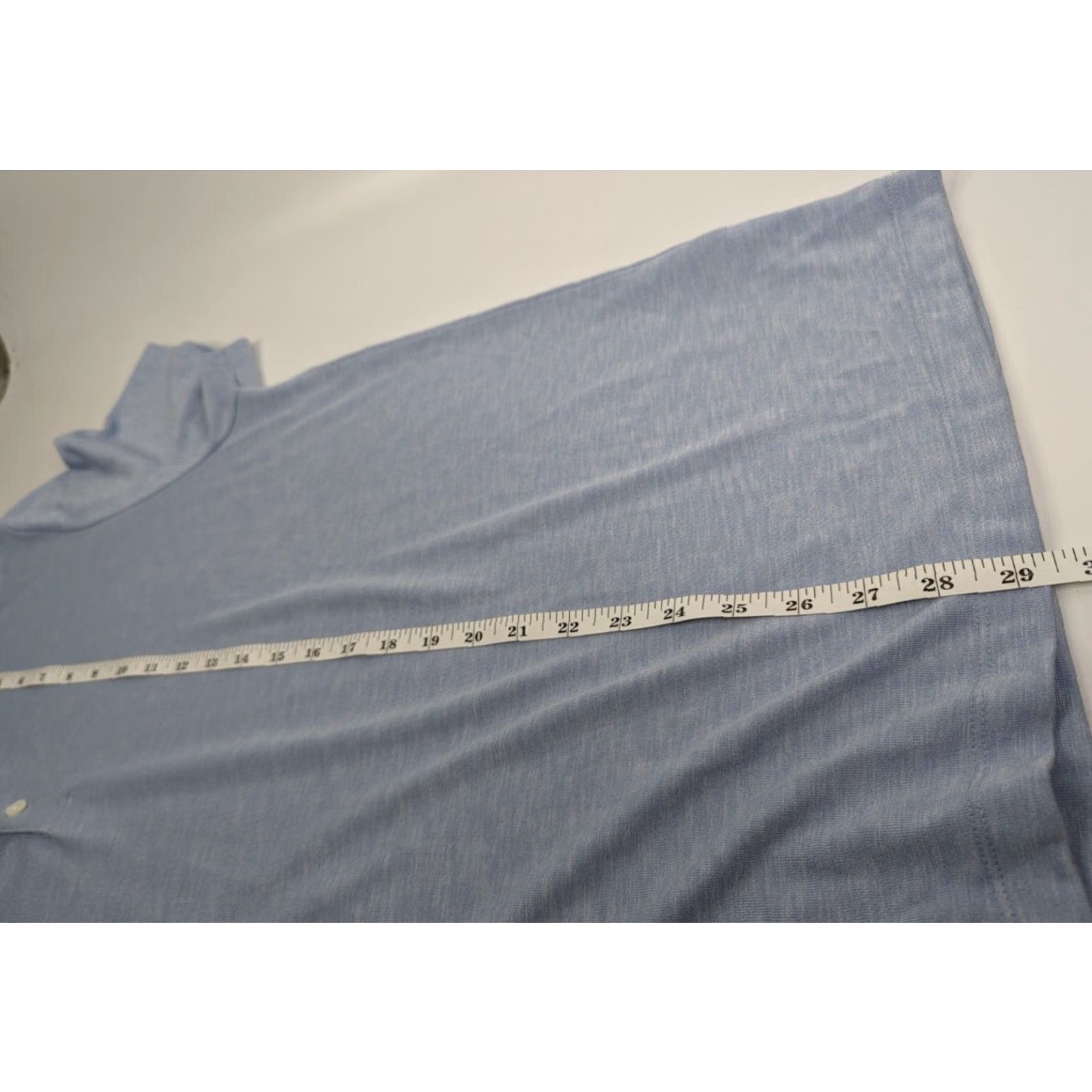 Theory Anemone Theory Polo Shirt in Anemone Modal Jersey Blue Short Sleeve 2XL Mens Size US XXL / EU 58 / 5 - 5 Thumbnail