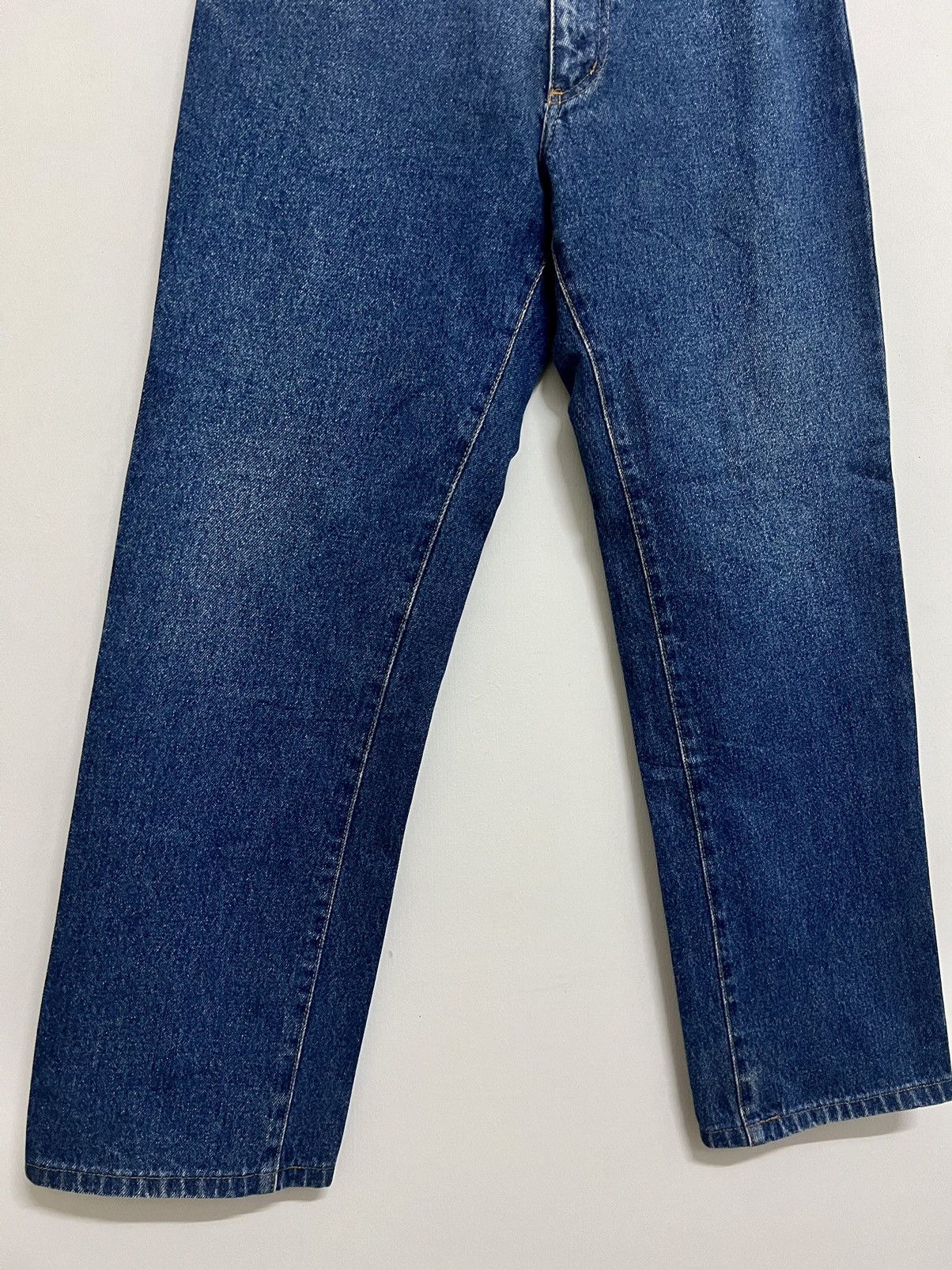 Jean Charles De Castelbajac × Le Grande Bleu (L.G.B.) × Vintage Vintage 90s Castelbajac Blue Wash Flared Jeans Size US 29 - 6 Thumbnail