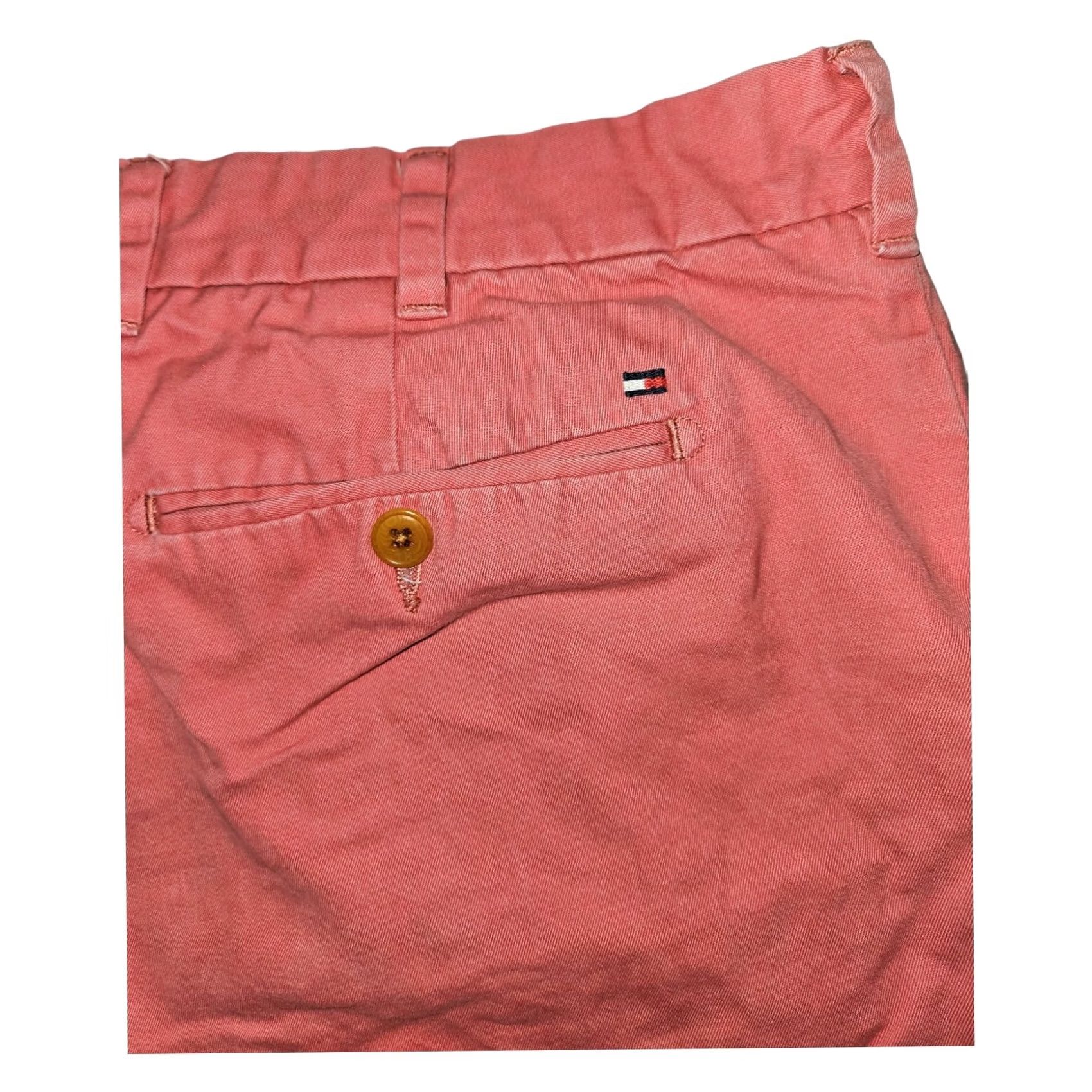 Tommy Hilfiger Tommy Hilfiger Chino Shorts Mens 38 Mauve Classic Fit Casual Preppy Golf Travel Size US 38 / EU 54 - 7 Thumbnail
