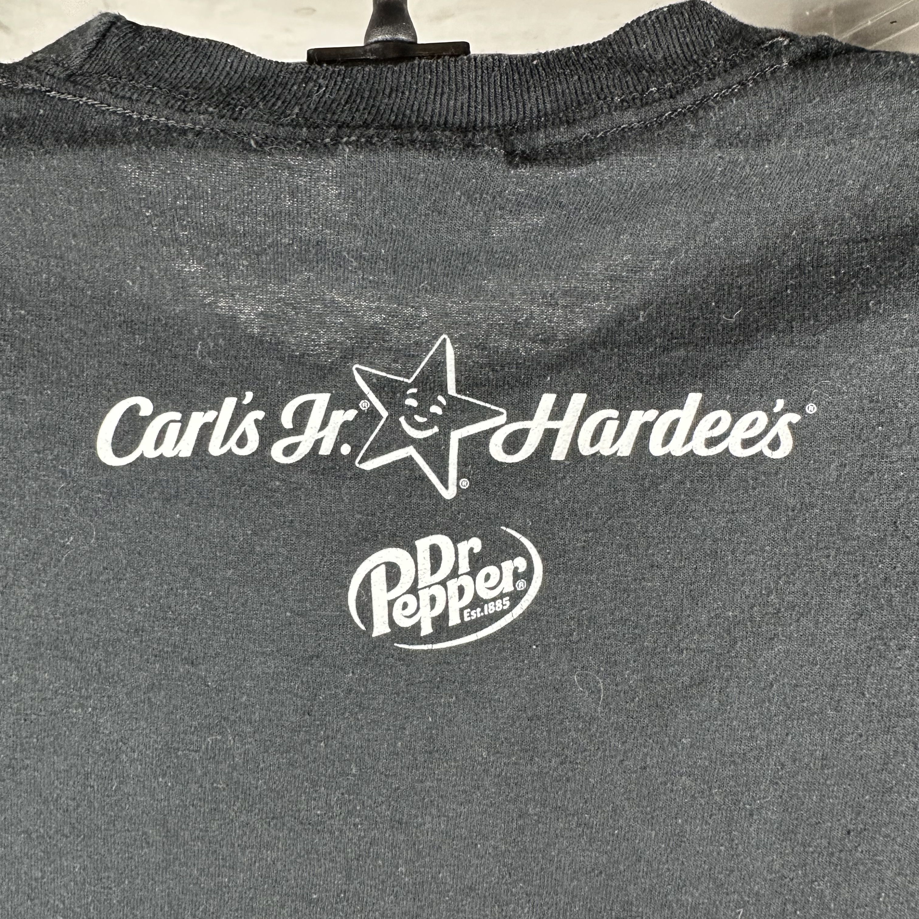 Vintage 2000s Adult Swim Carls Jr Hardees Aqua Teen Space Ghost Tee Size US L / EU 52-54 / 3 - 4 Thumbnail