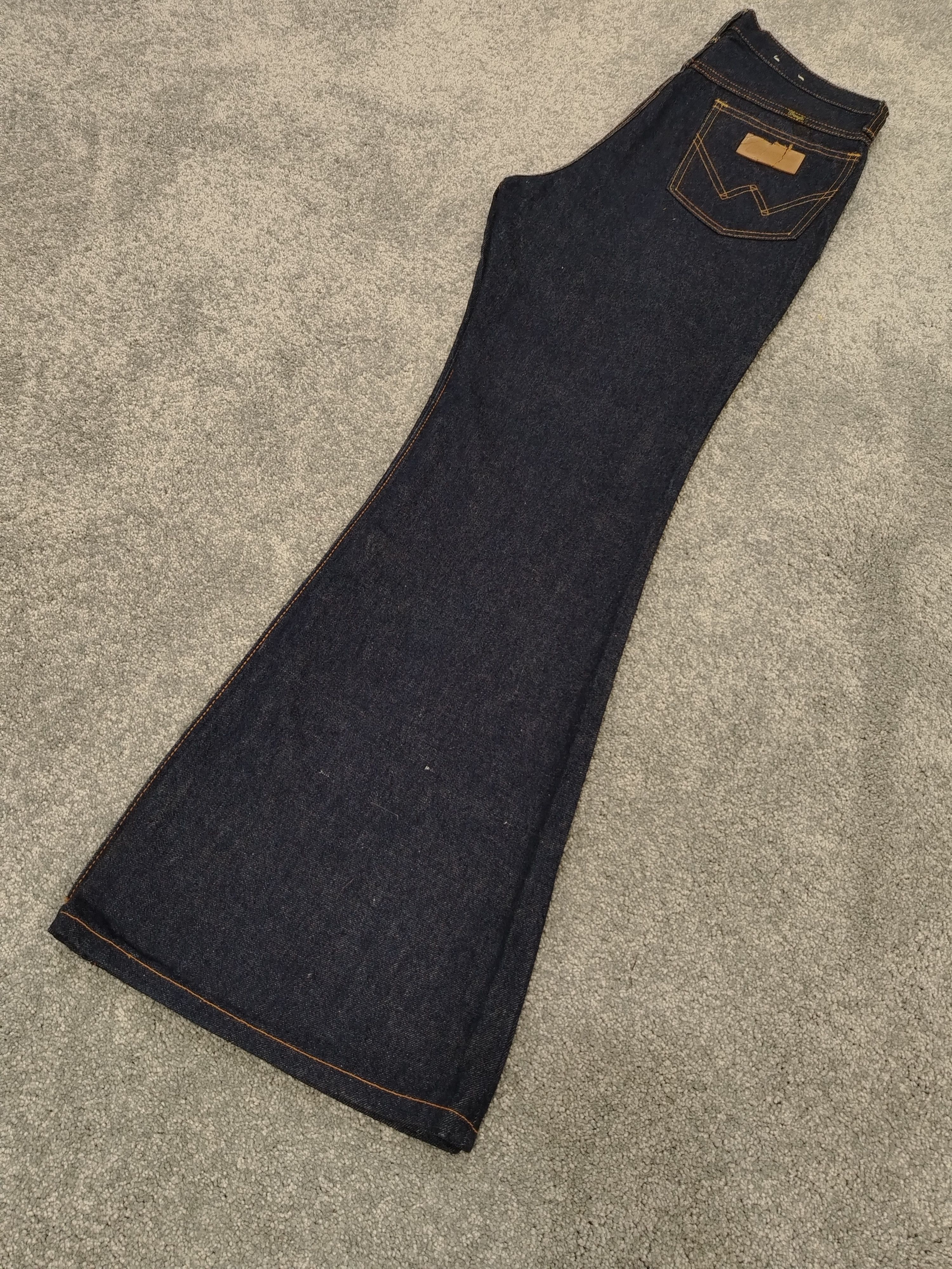 Japanese Brand Bootcut Flare Jeans Wrangler Vintage Size US 33 - 18 Thumbnail