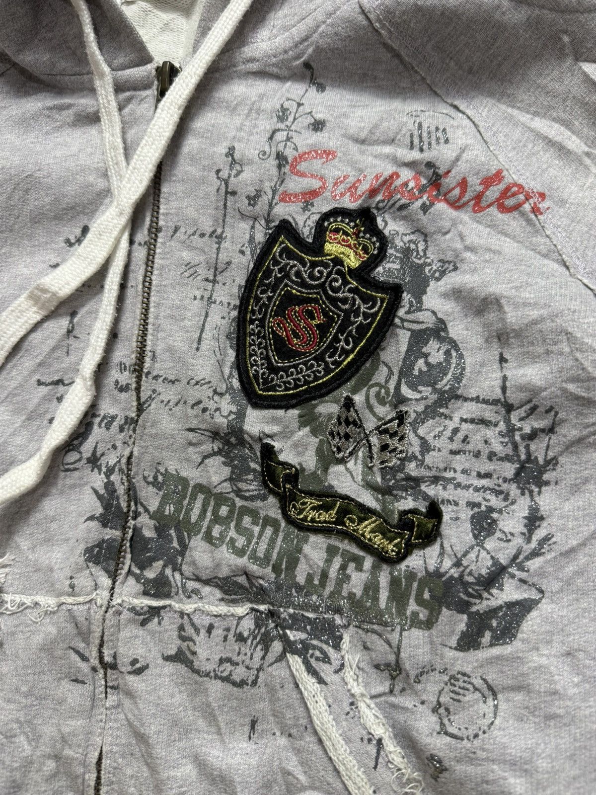 Japanese Brand Sunsiter bobson jeans patch hoodie Size US S / EU 44-46 / 1 - 5 Thumbnail