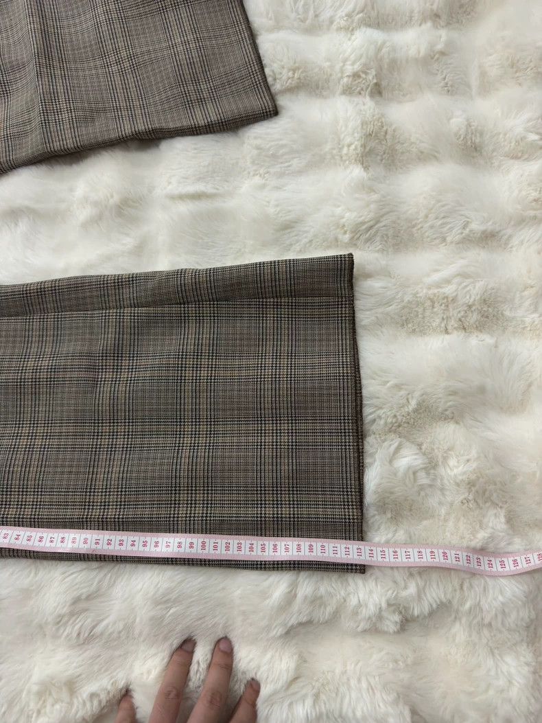 Celine Celine Wool plaid bell bottoms trousers Size US 32 / EU 48 - 5 Thumbnail