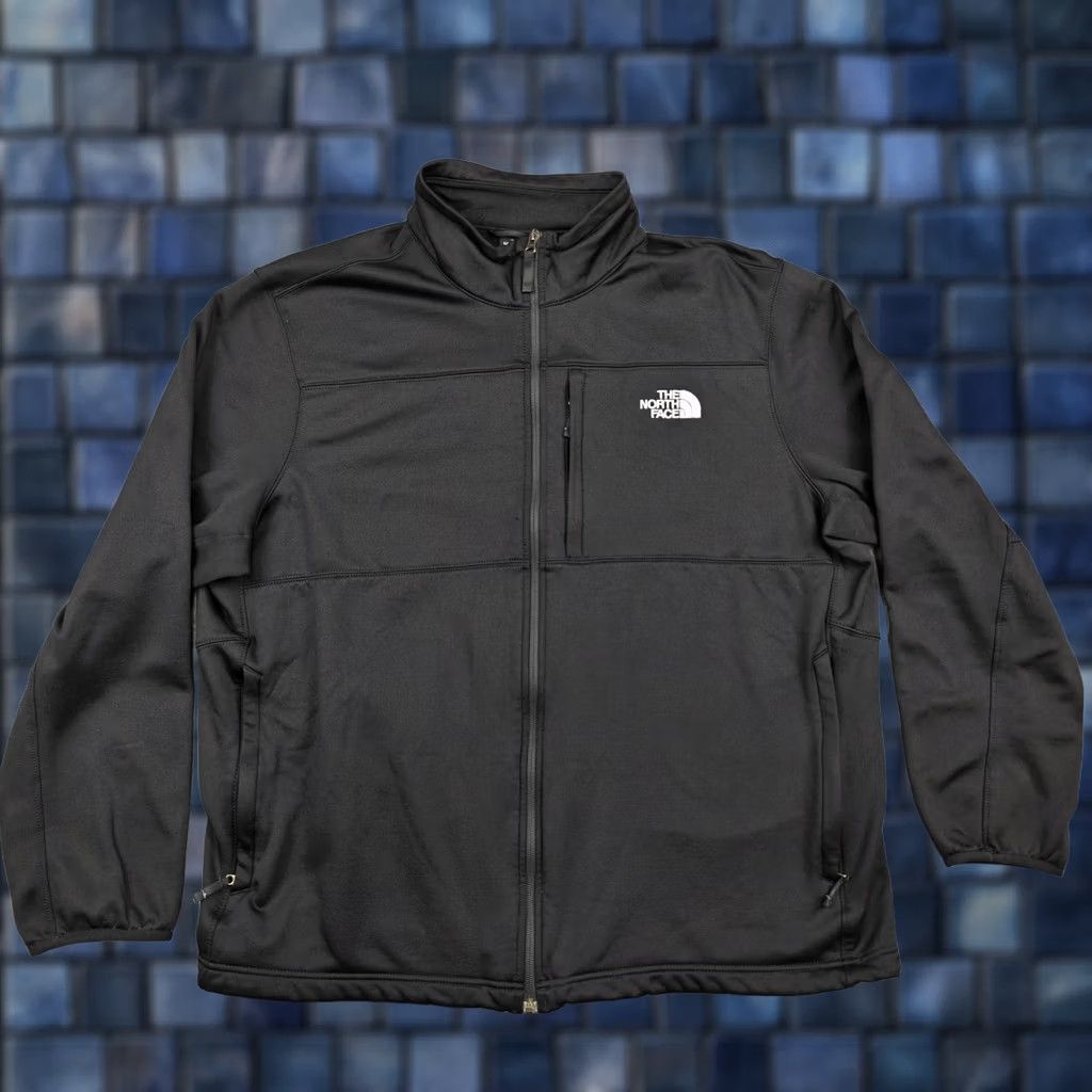 The North Face The North Face Jacket Mens 2XL Black Softshell Fleece Lined Full Zip Hiking Size US XXL / EU 58 / 5 - 1 Thumbnail