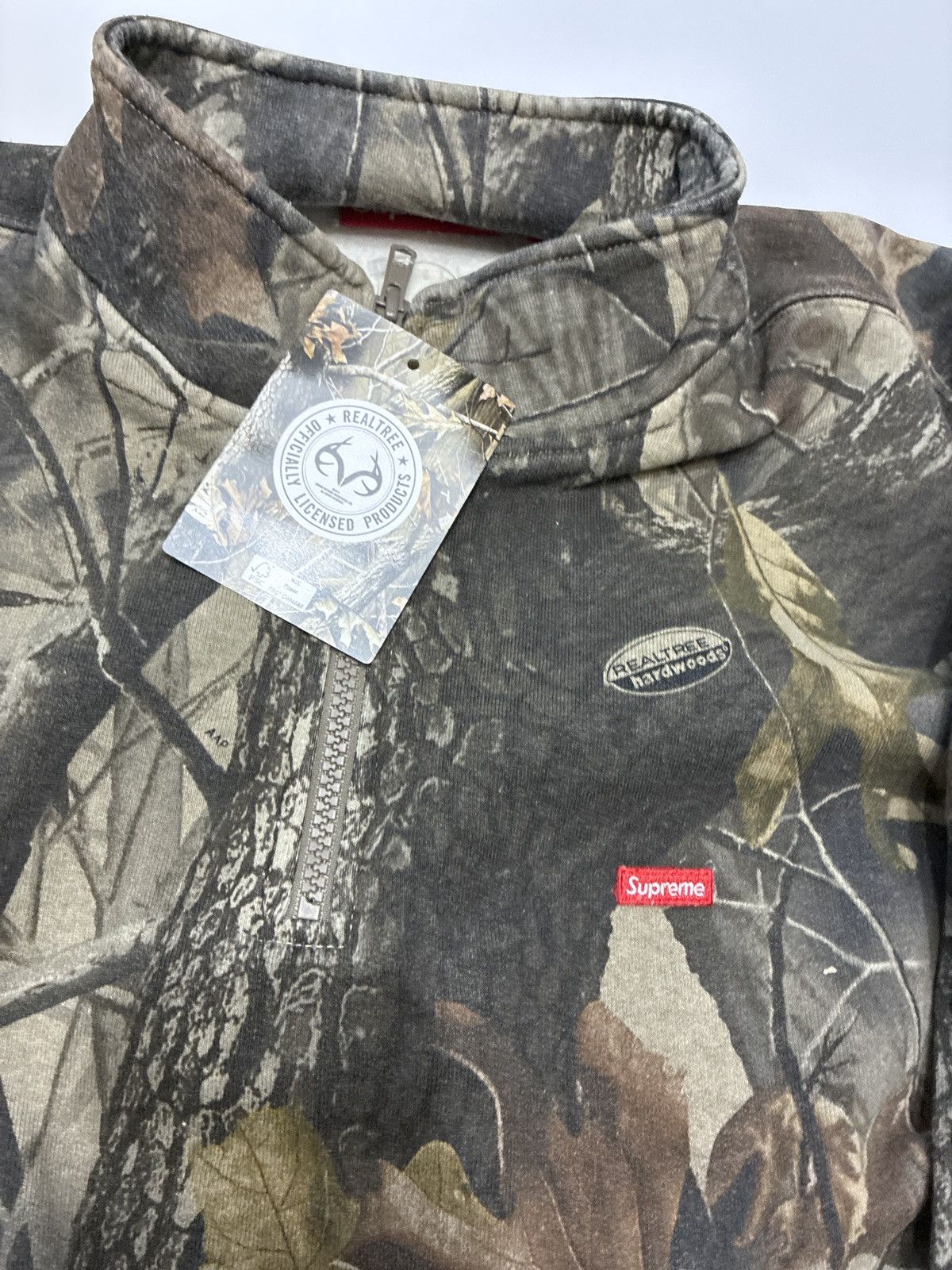 Supreme Supreme Small Box Half Zip Pullover Camo Size US M / EU 48-50 / 2 - 3 Thumbnail