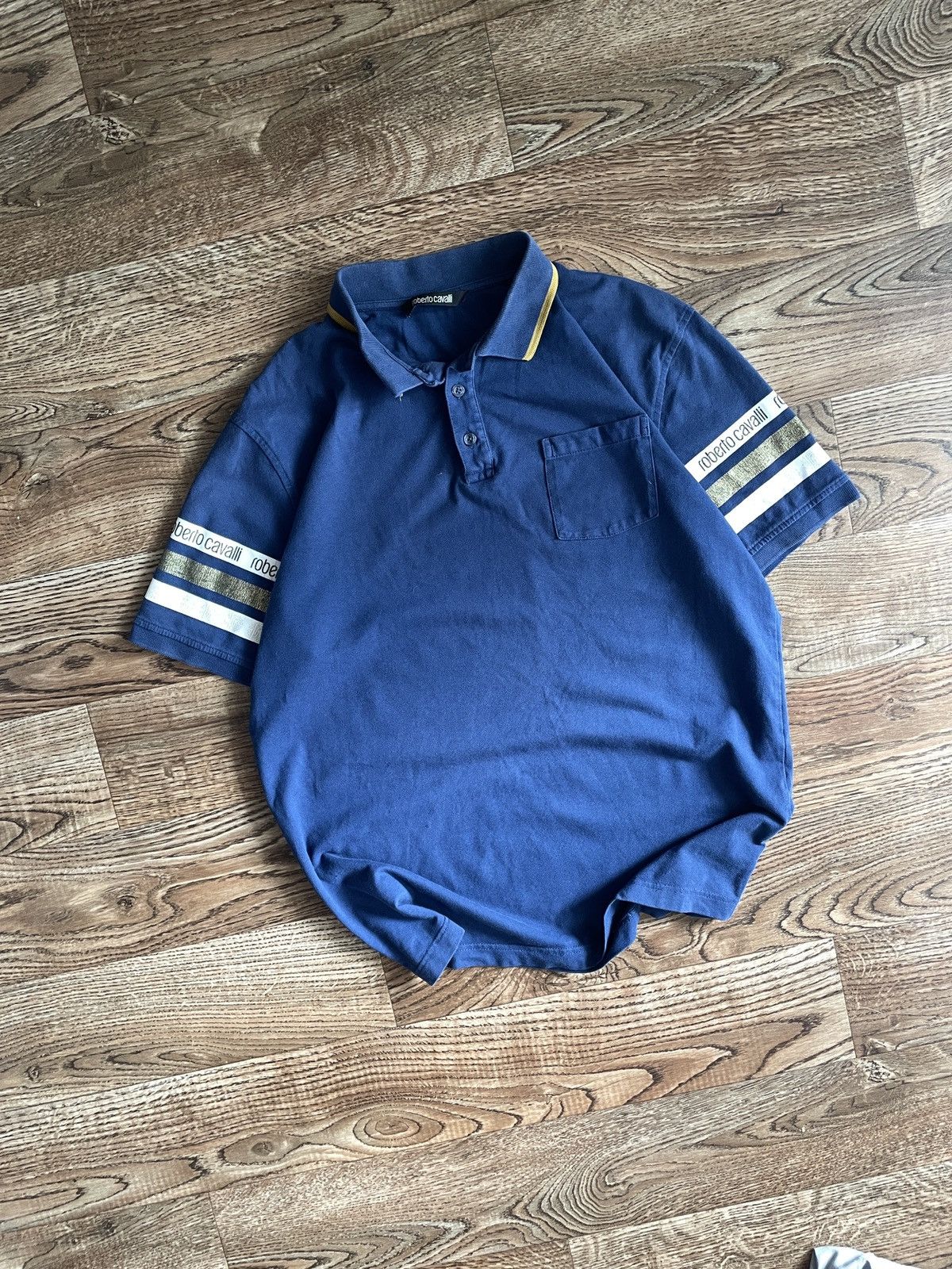 Just Cavalli × Roberto Cavalli Roberto Cavalli Just Cavalli polo t-shirt Size US XL / EU 56 / 4 - 2 Thumbnail
