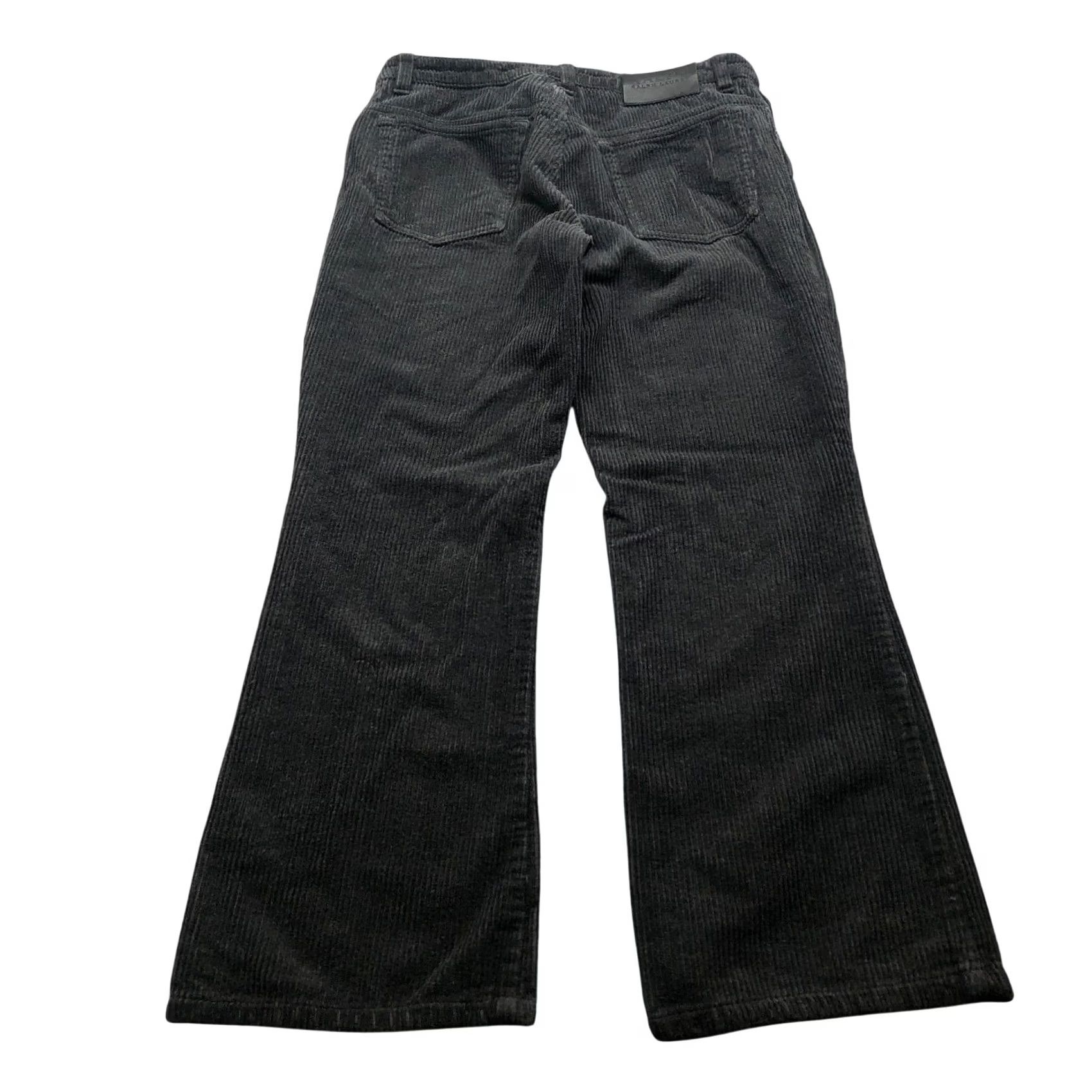 Ralph Lauren VINTAGE Ralph Lauren Corduroy Pants Womens 30x25 Black Flared Pockets Dress Pants Mens? Size 30" / US 8 / IT 44 - 4 Thumbnail